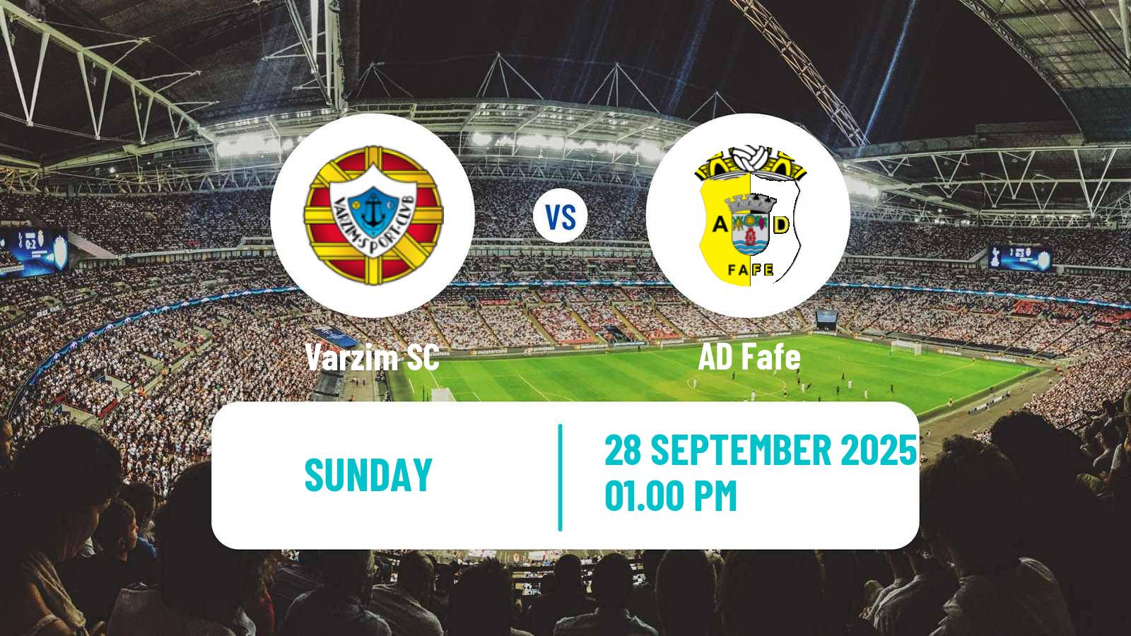 Football Portuguese Liga 3 Varzim - Fafe