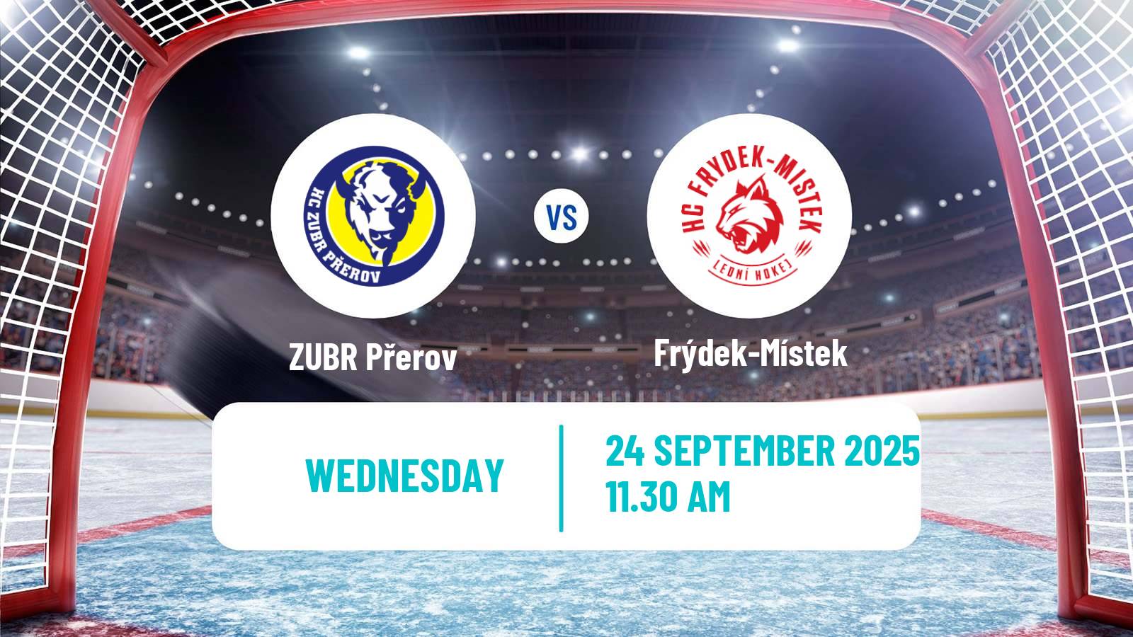 Hockey Czech Chance Liga ZUBR Přerov - Frýdek-Místek