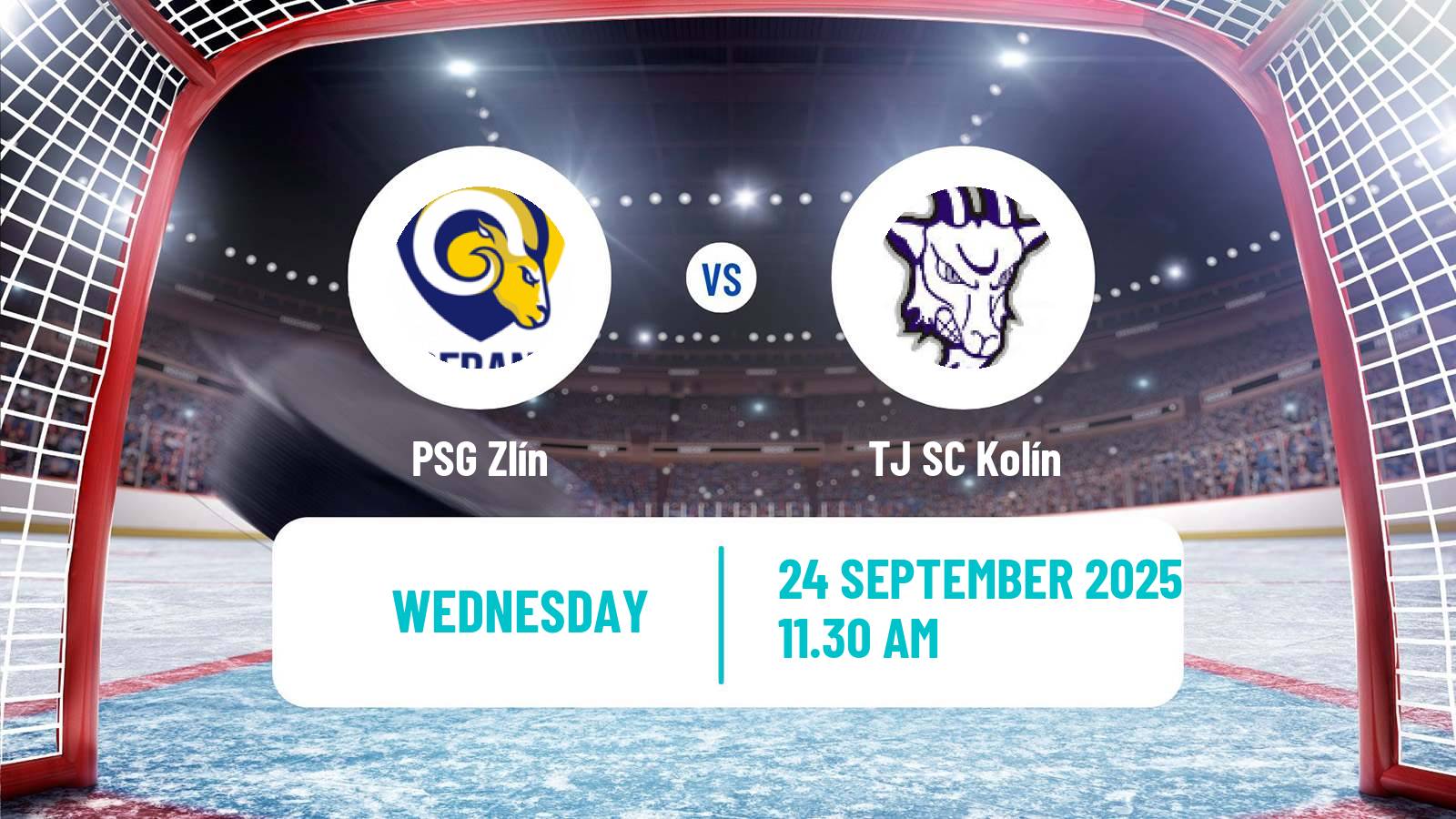 Hockey Czech Chance Liga PSG Zlín - Kolín