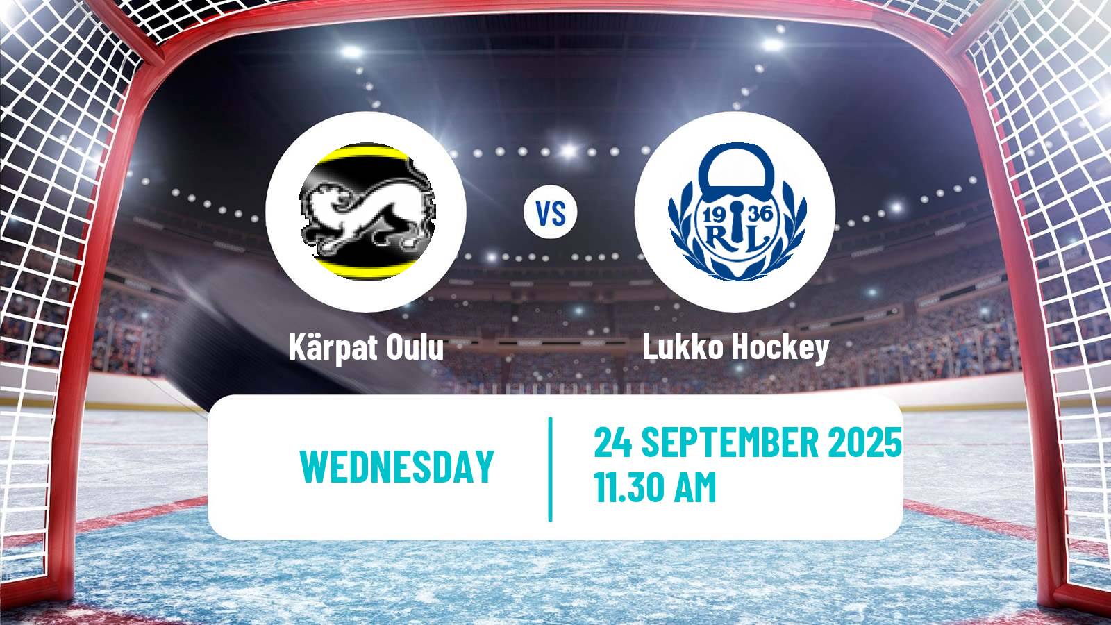 Hockey Finnish SM-liiga Kärpät - Lukko