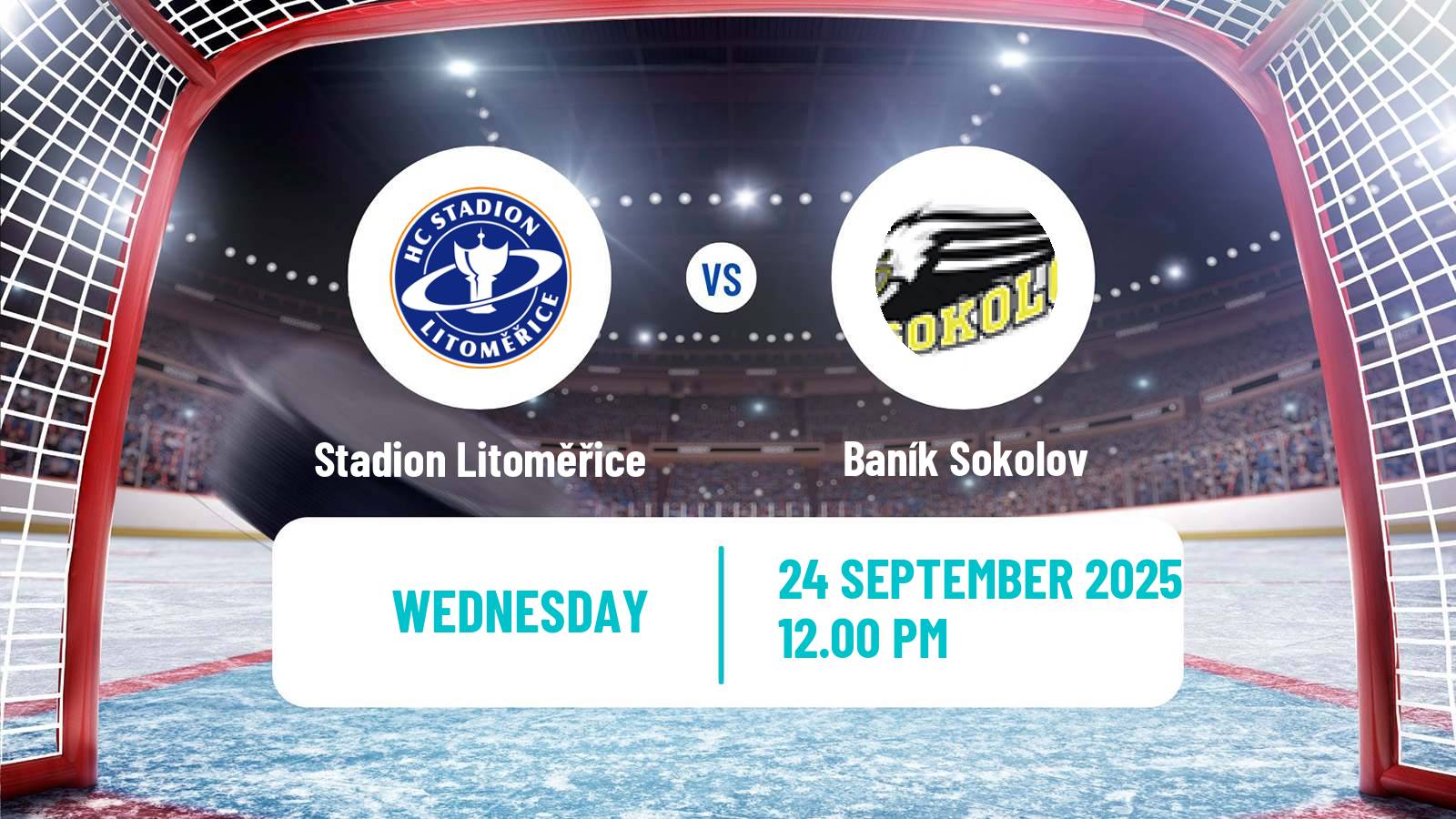 Hockey Czech Chance Liga Stadion Litoměřice - Baník Sokolov