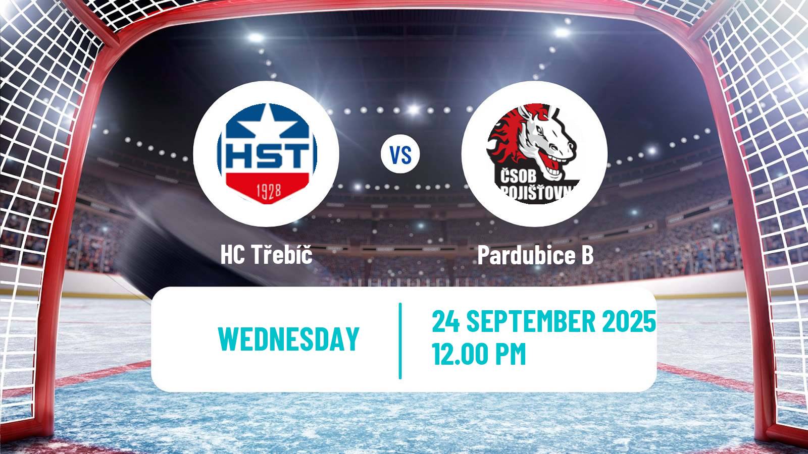 Hockey Czech Chance Liga Třebíč - Pardubice B
