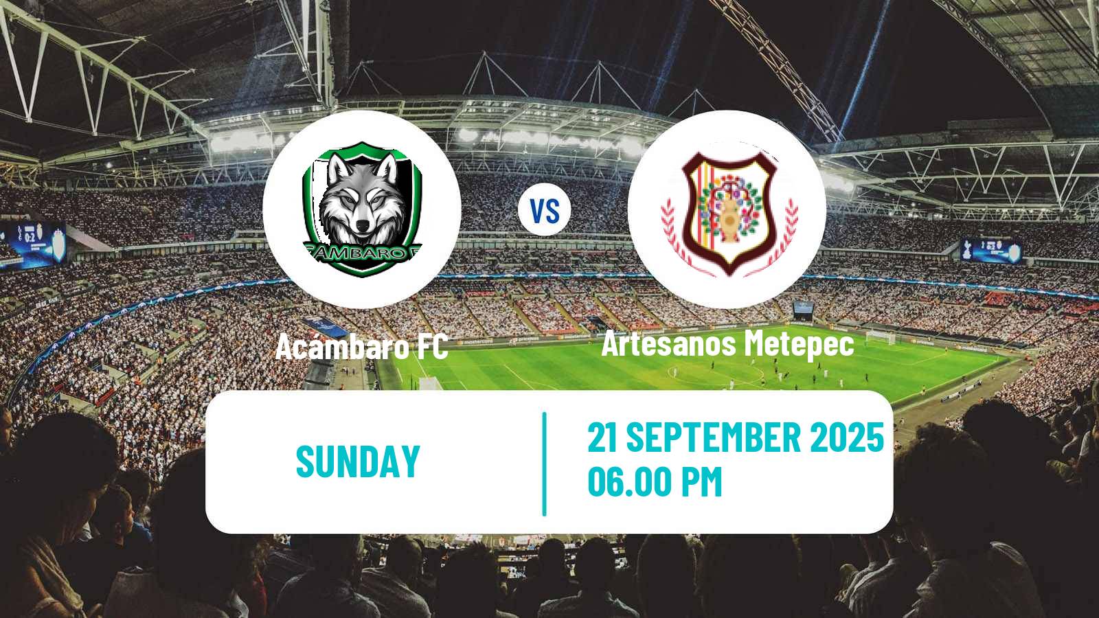 Football Mexican Liga Premier Serie B Acámbaro - Artesanos Metepec