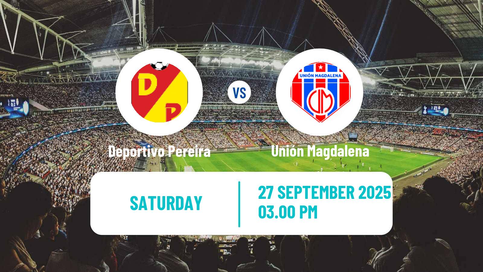 Football Colombian Primera A Deportivo Pereira - Unión Magdalena