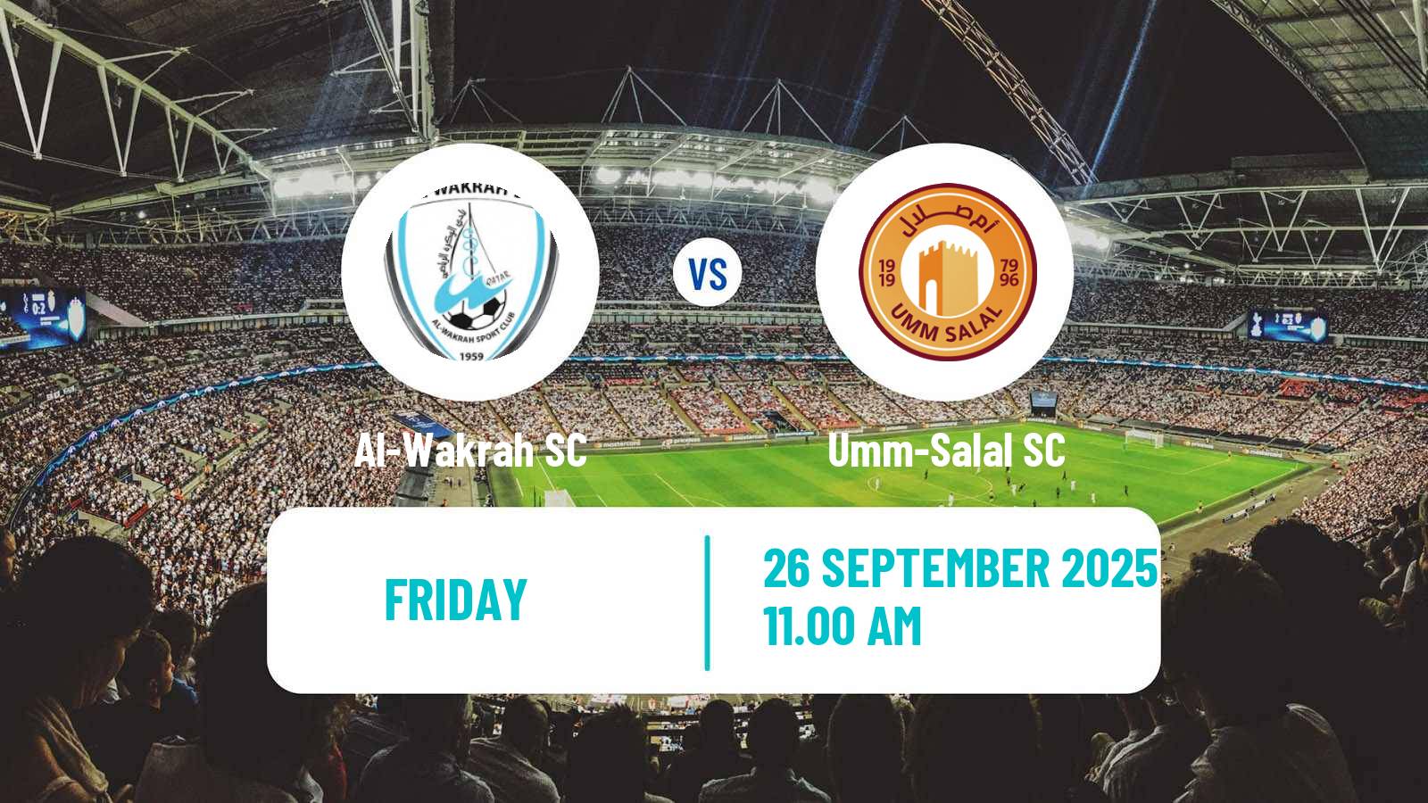 Football Qatar QSL Al-Wakrah - Umm-Salal