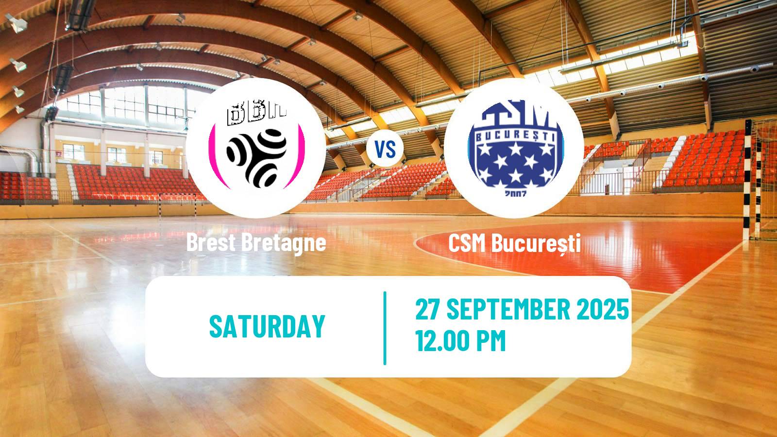 Handball EHF Champions League Women Brest Bretagne - CSM București