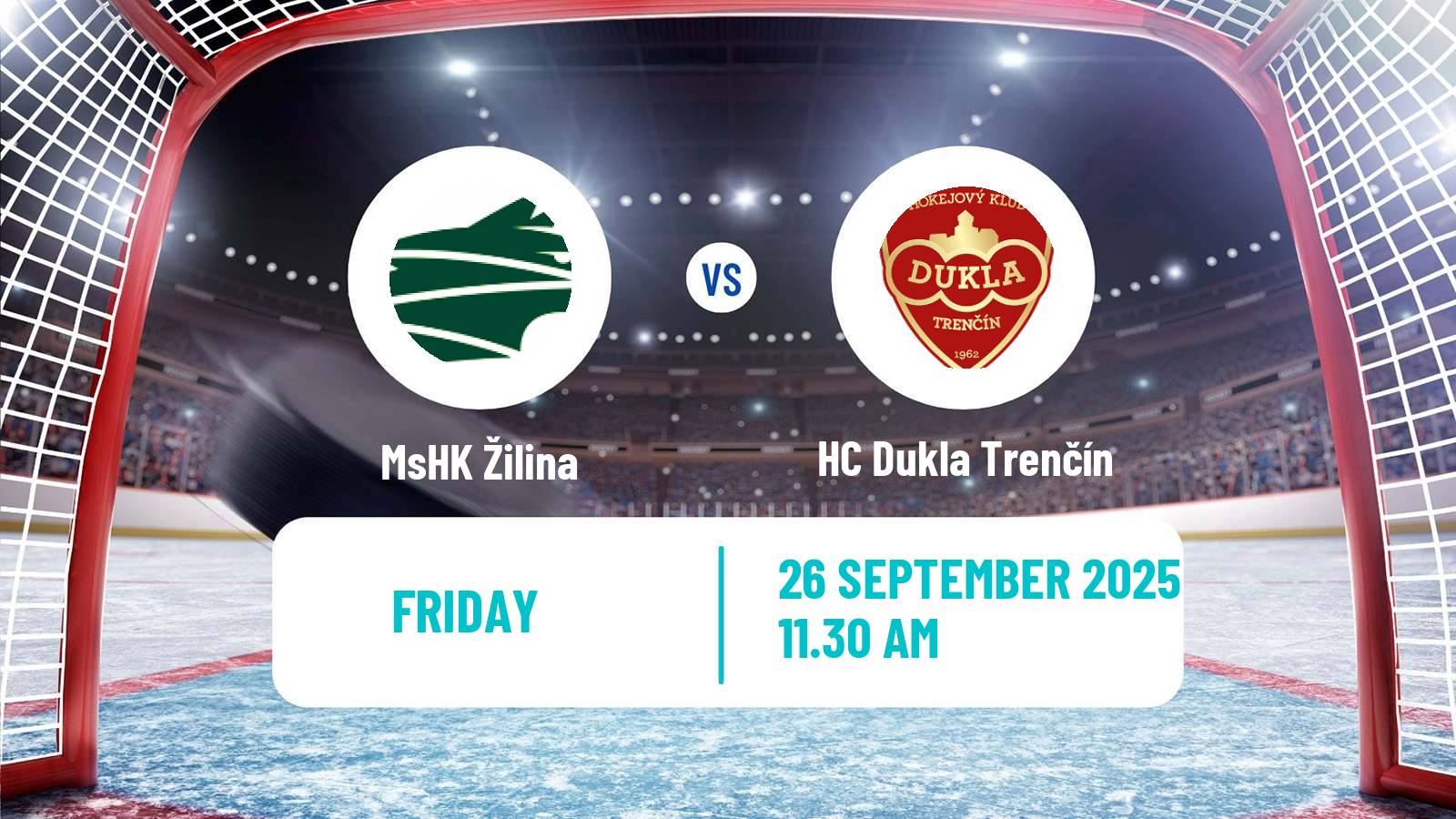 Hockey Slovak Extraliga MsHK Žilina - HC Dukla Trenčín