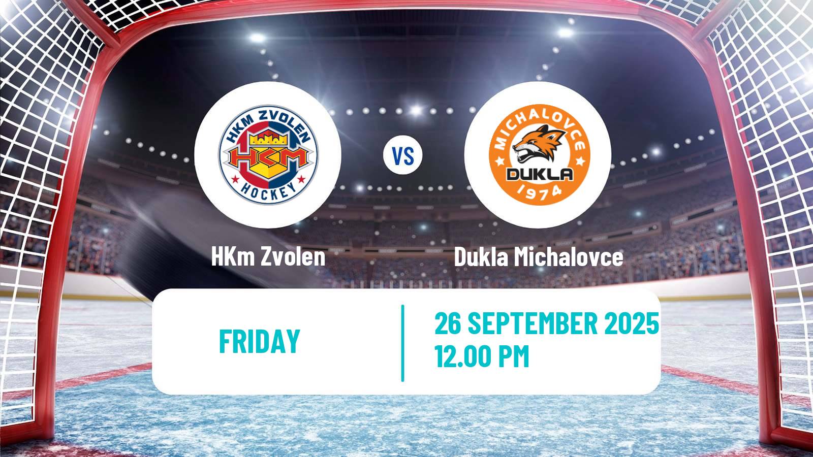 Hockey Slovak Extraliga Zvolen - Dukla Michalovce