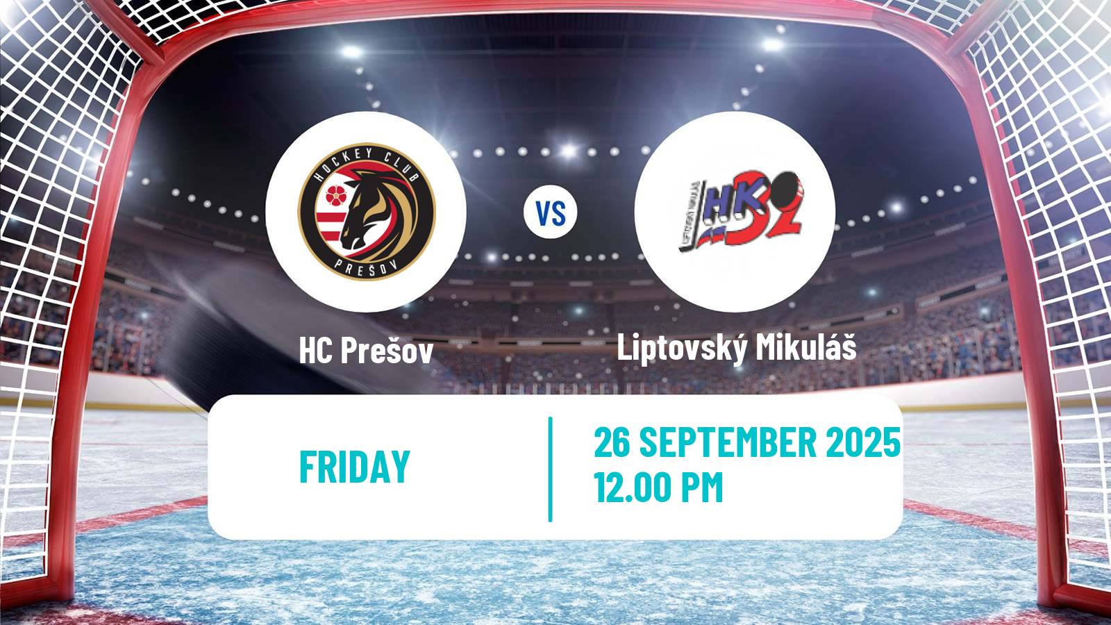Hockey Slovak Extraliga Prešov - Liptovský Mikuláš