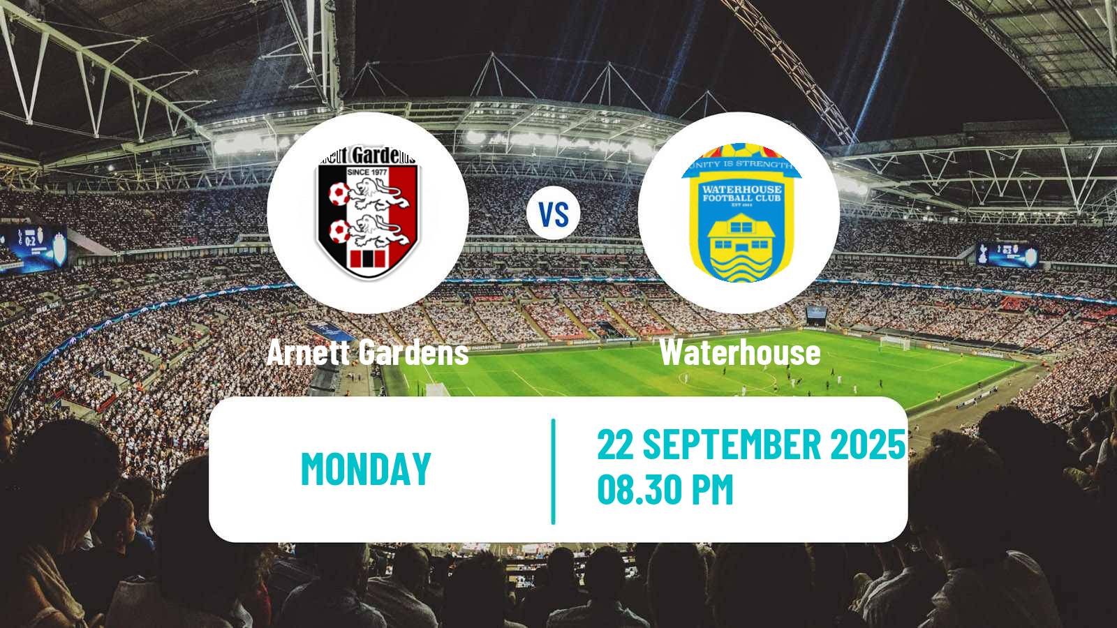 Football Jamaica National Premier League Arnett Gardens - Waterhouse