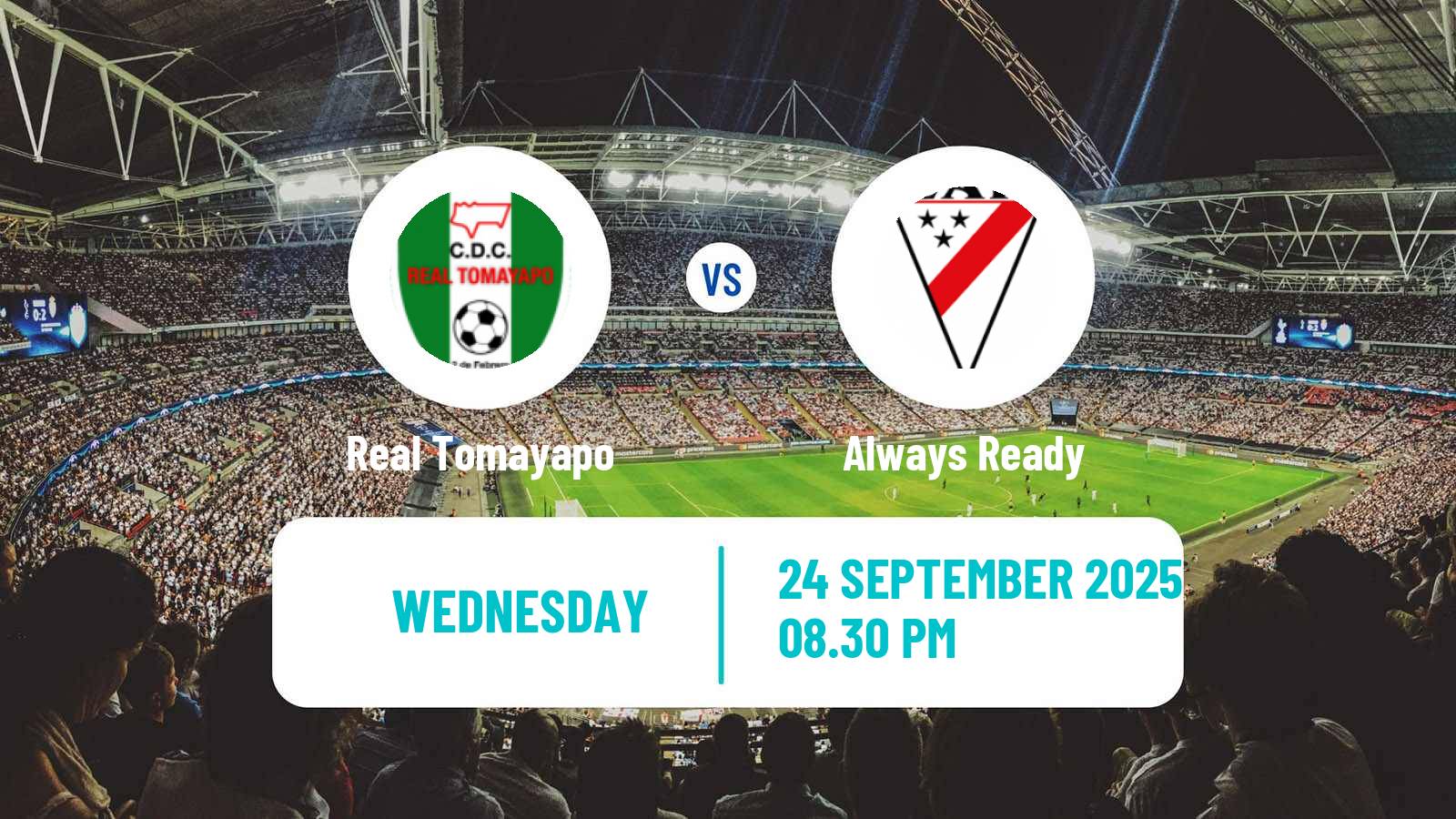 Football Bolivian Division Profesional Real Tomayapo - Always Ready