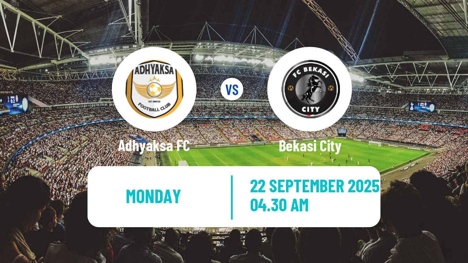 Football Indonesian Liga 2 Adhyaksa - Bekasi City