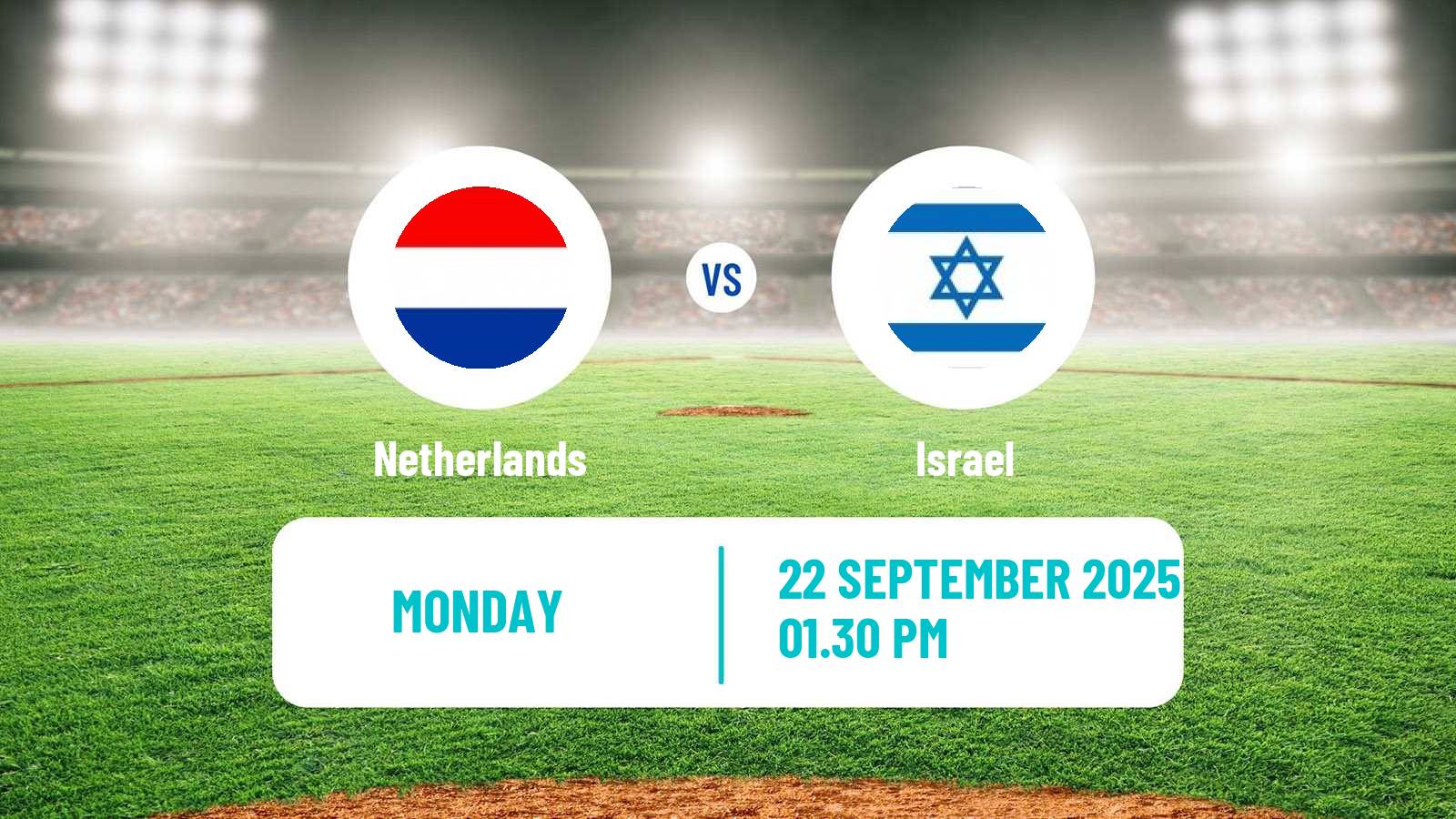 Baseball European Championship Baseball Netherlands - Israel