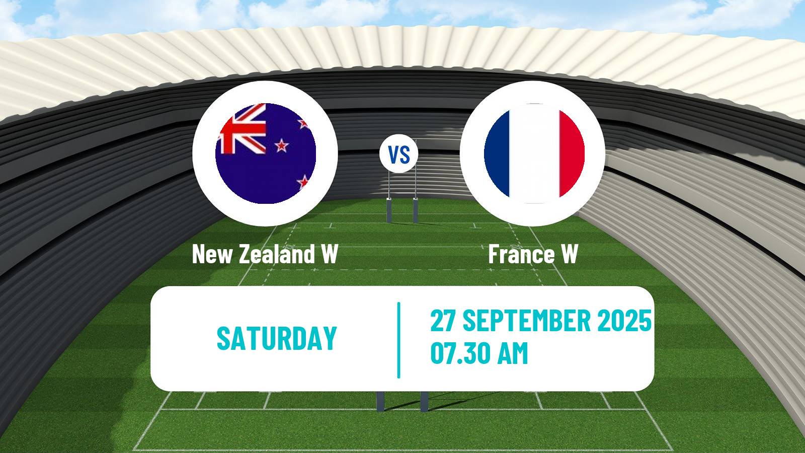 Rugby union World Cup Rugby Union Women New Zealand W - France W