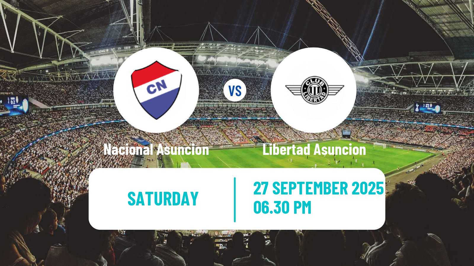 Football Paraguayan Primera Division Nacional Asuncion - Libertad Asuncion