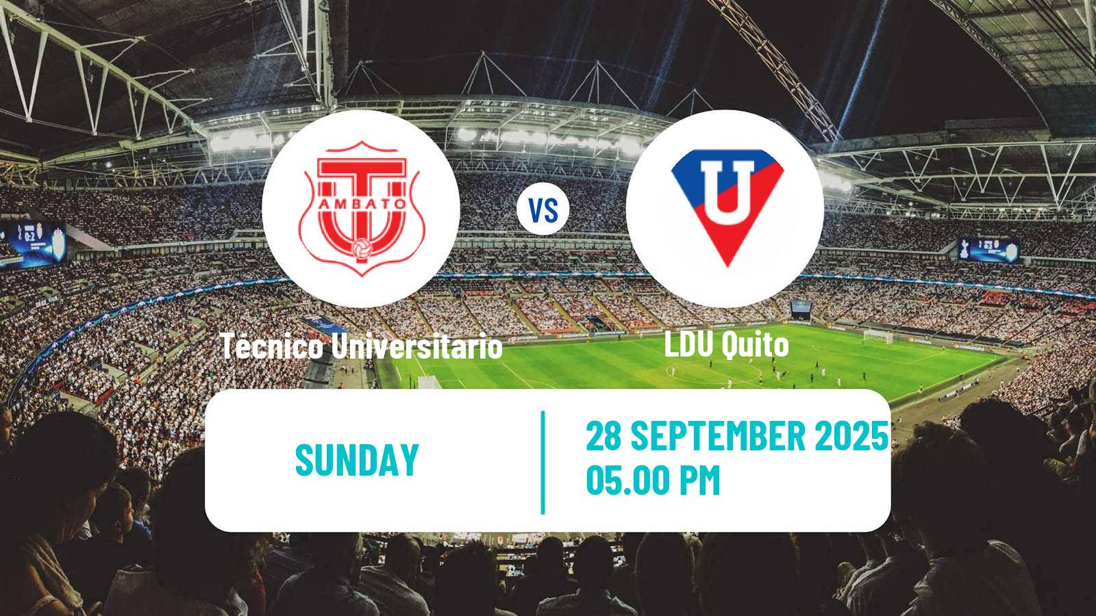 Football Ecuadorian Liga Pro Técnico Universitario - LDU Quito
