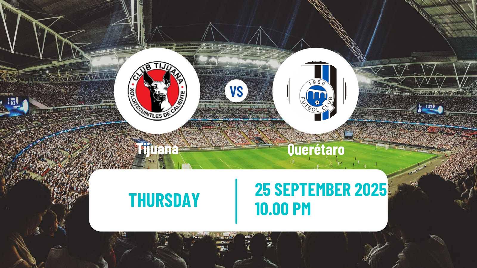 Football Mexican Liga MX Women Tijuana - Querétaro
