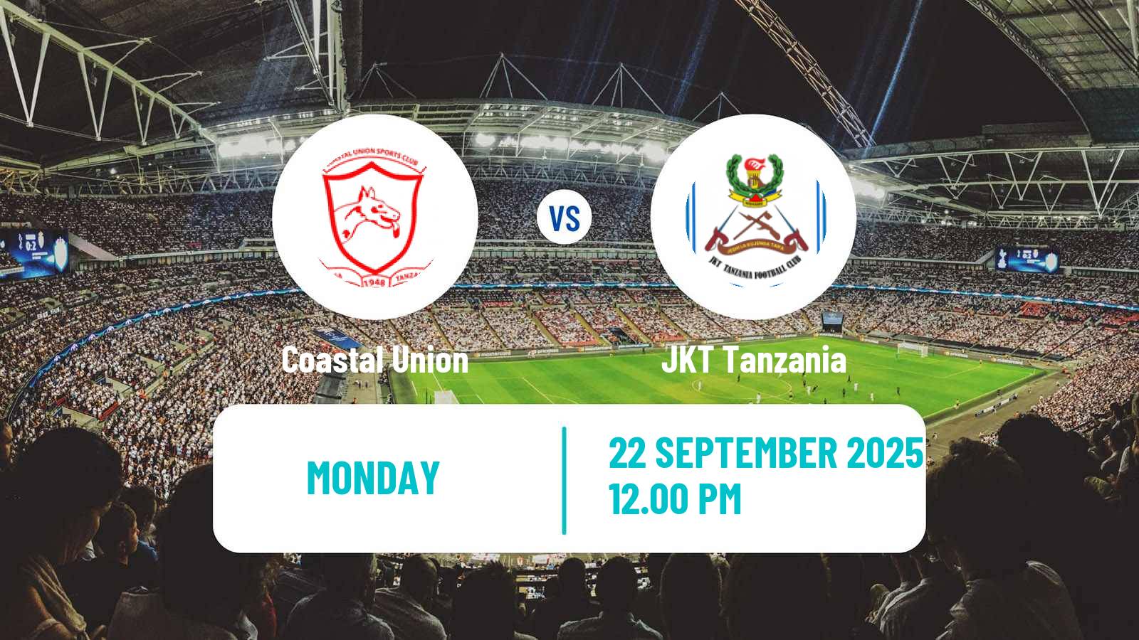 Football Tanzanian Premier League Coastal Union - JKT Tanzania