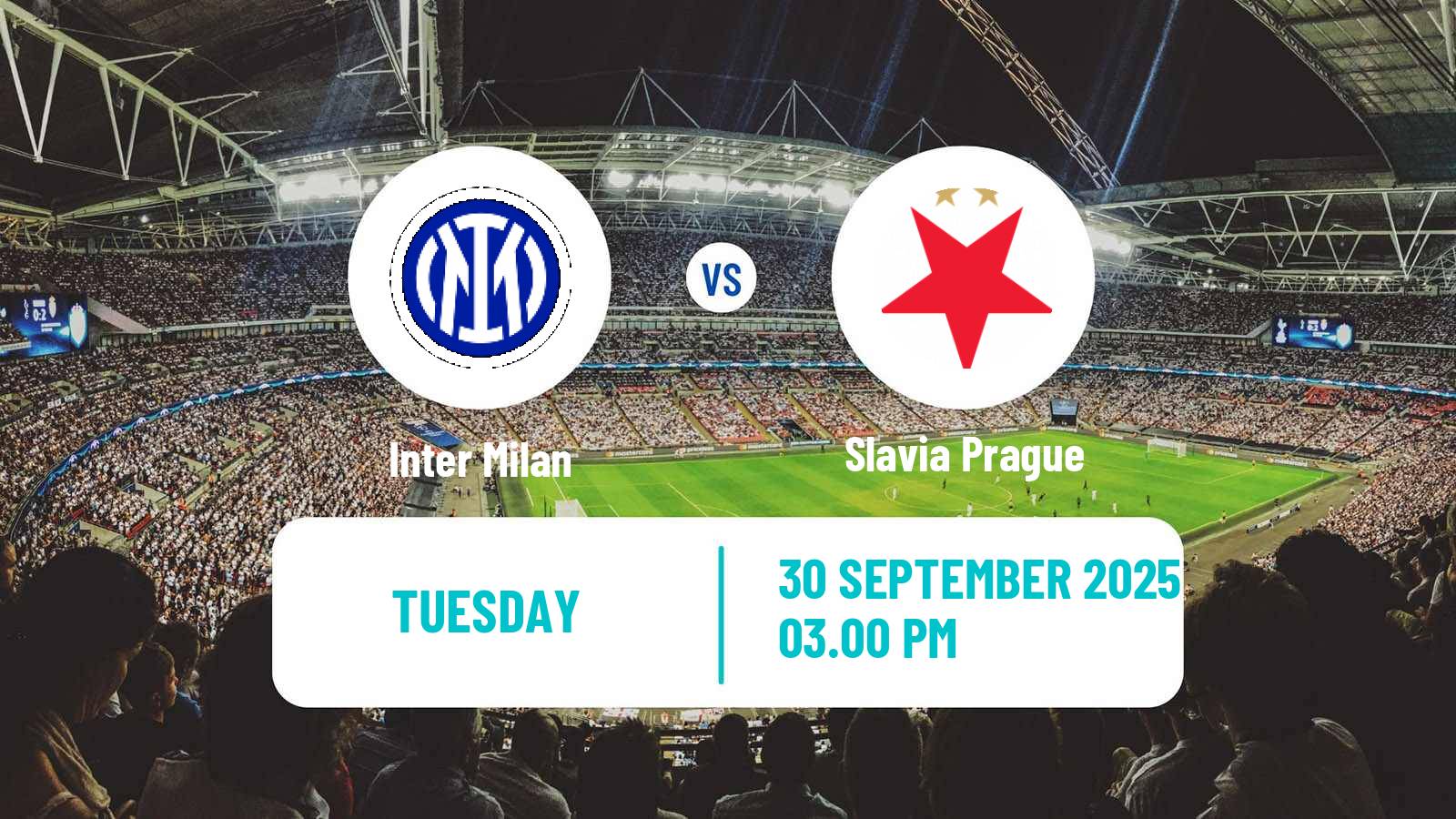 Football UEFA Champions League Inter Milan - Slavia Prague