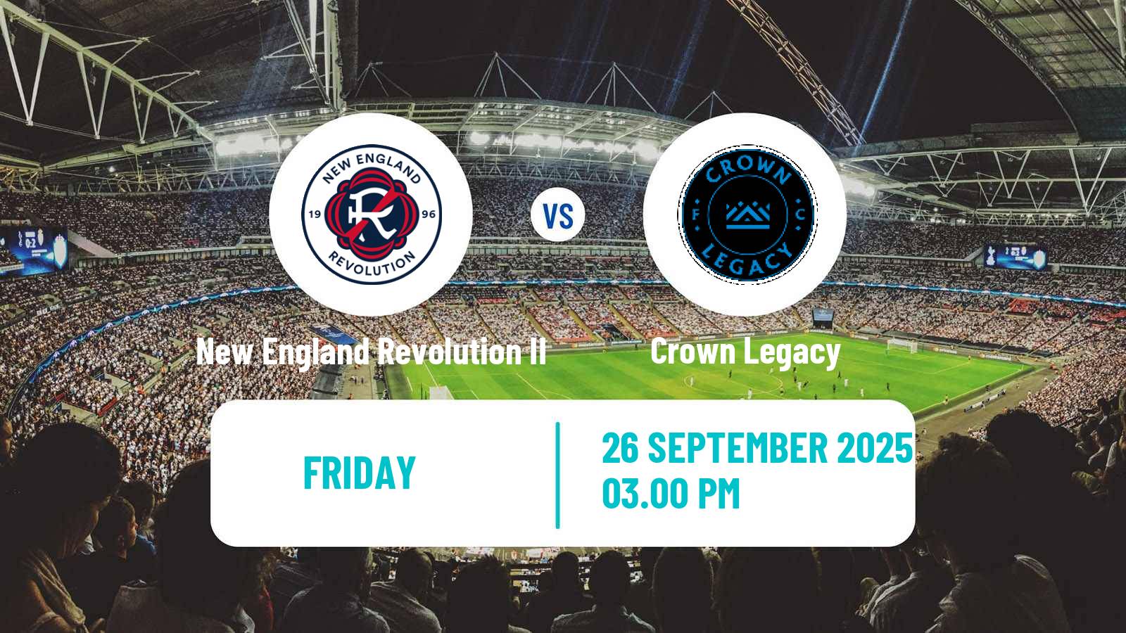 Football MLS Next Pro New England Revolution II - Crown Legacy