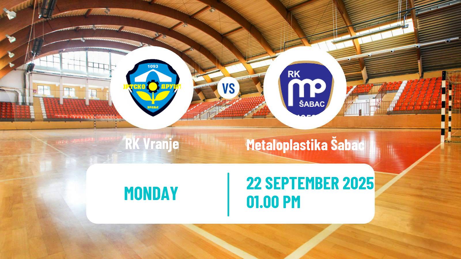 Handball Serbian Superliga Handball Vranje - Metaloplastika Šabac