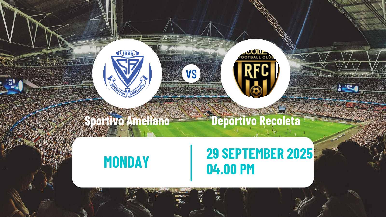 Football Paraguayan Primera Division Sportivo Ameliano - Deportivo Recoleta