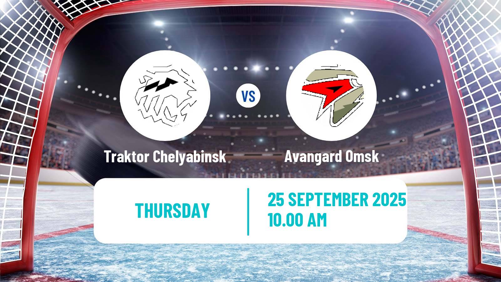 Hockey KHL Traktor Chelyabinsk - Avangard Omsk