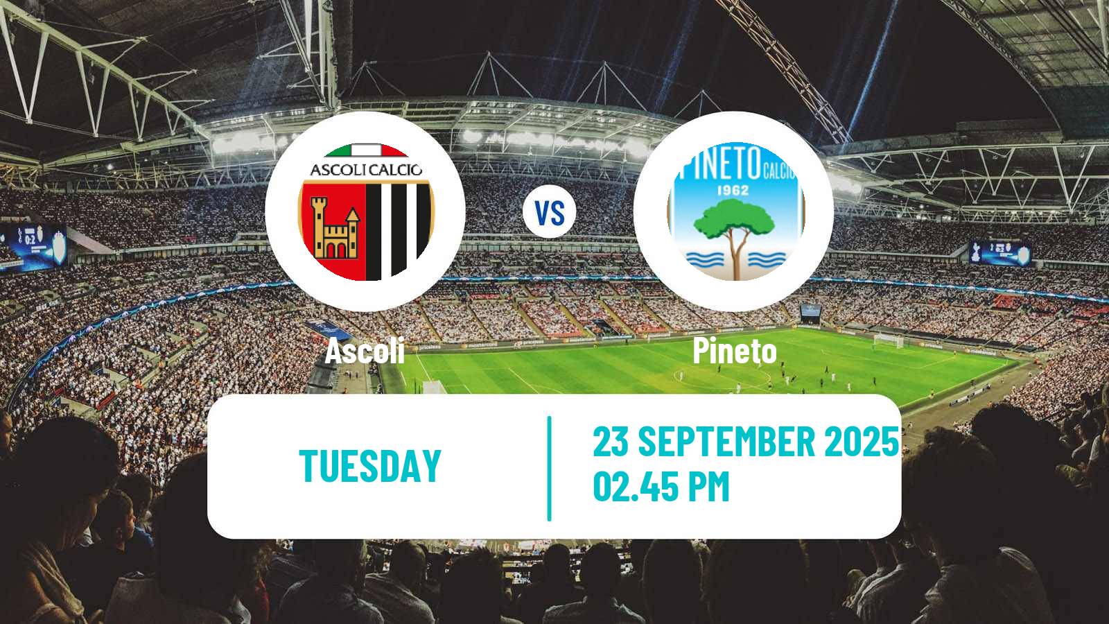 Football Italian Serie C Group B Ascoli - Pineto