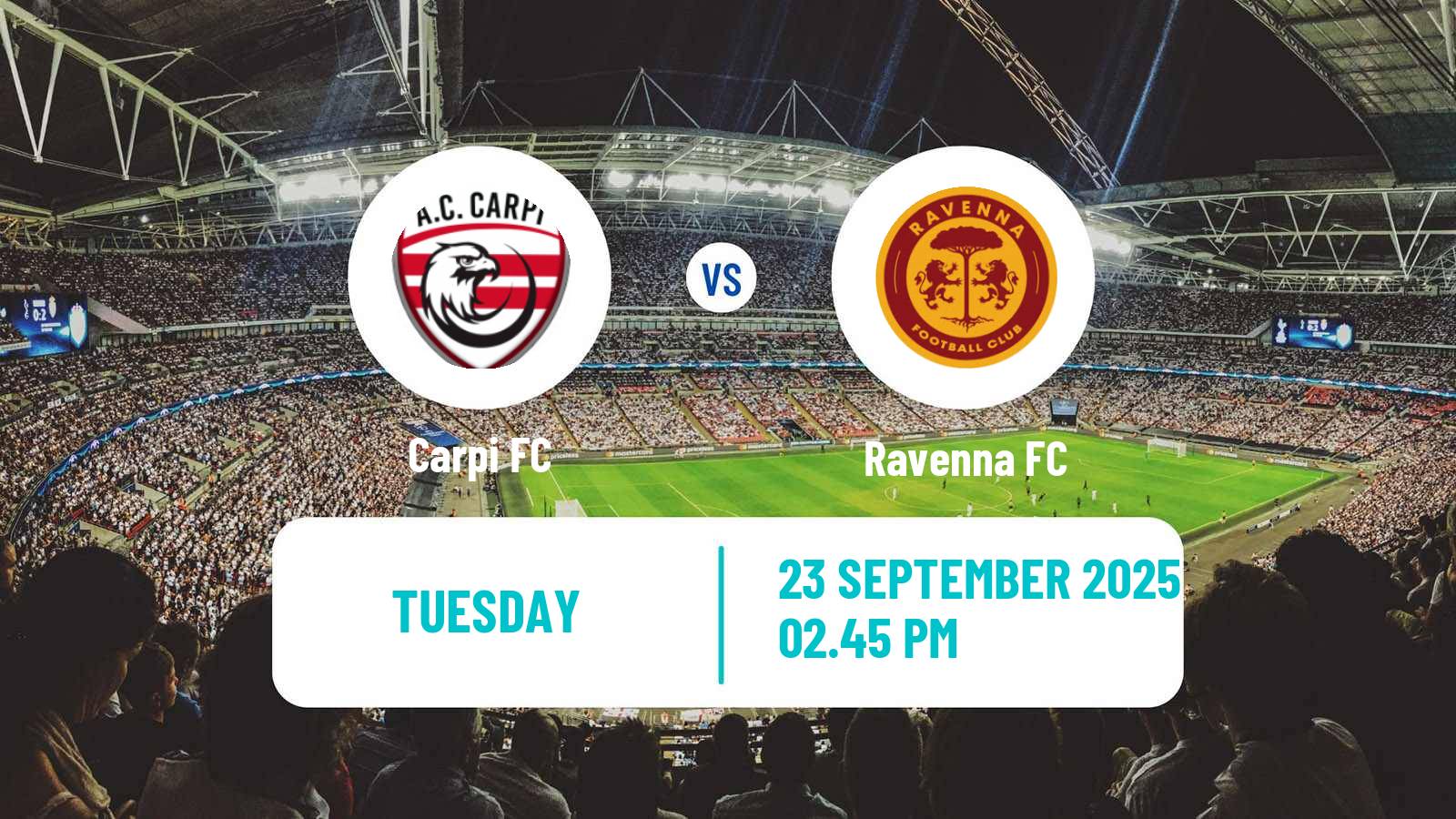 Football Italian Serie C Group B Carpi - Ravenna