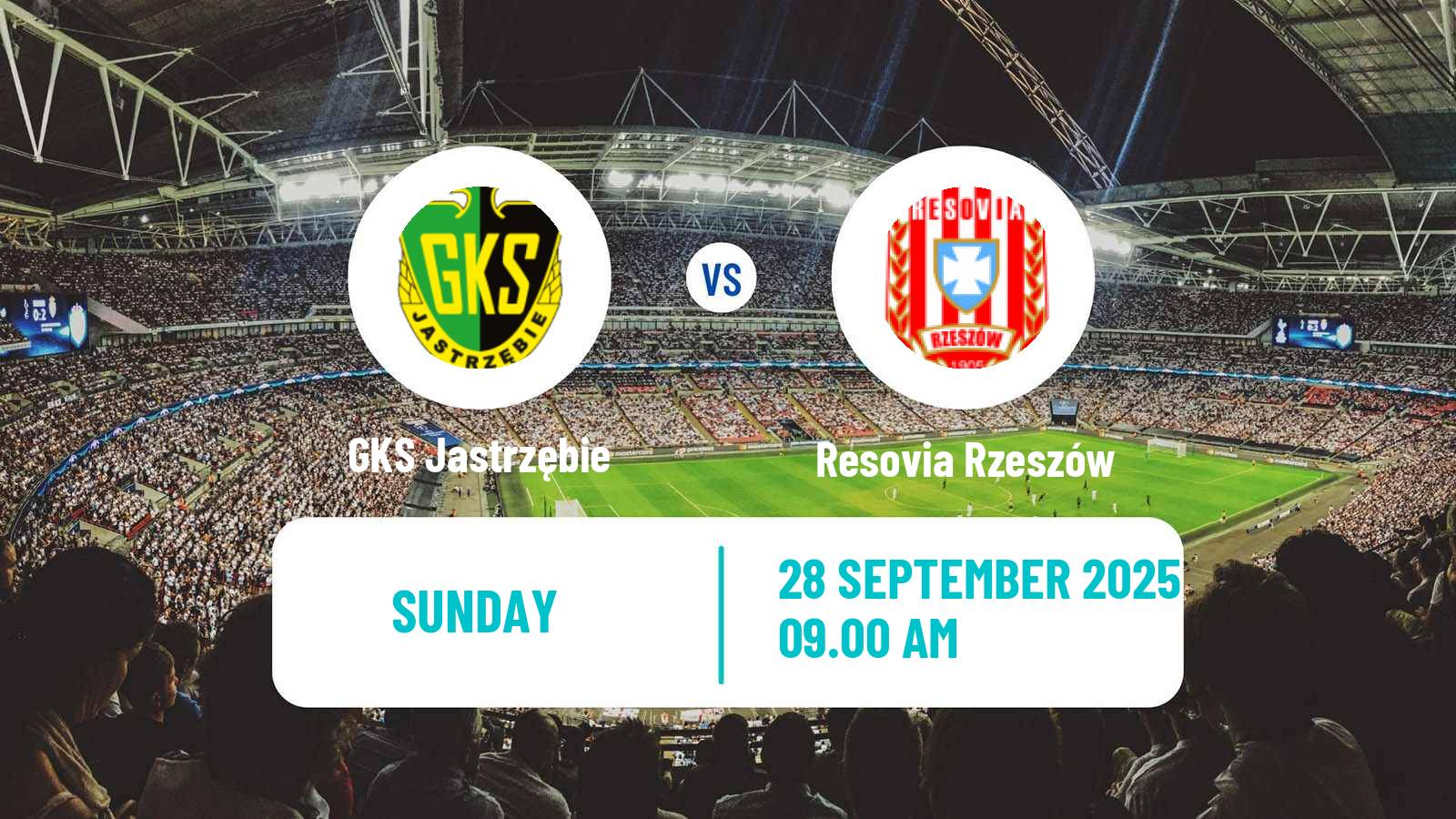 Football Polish Division 2 GKS Jastrzębie - Resovia Rzeszów