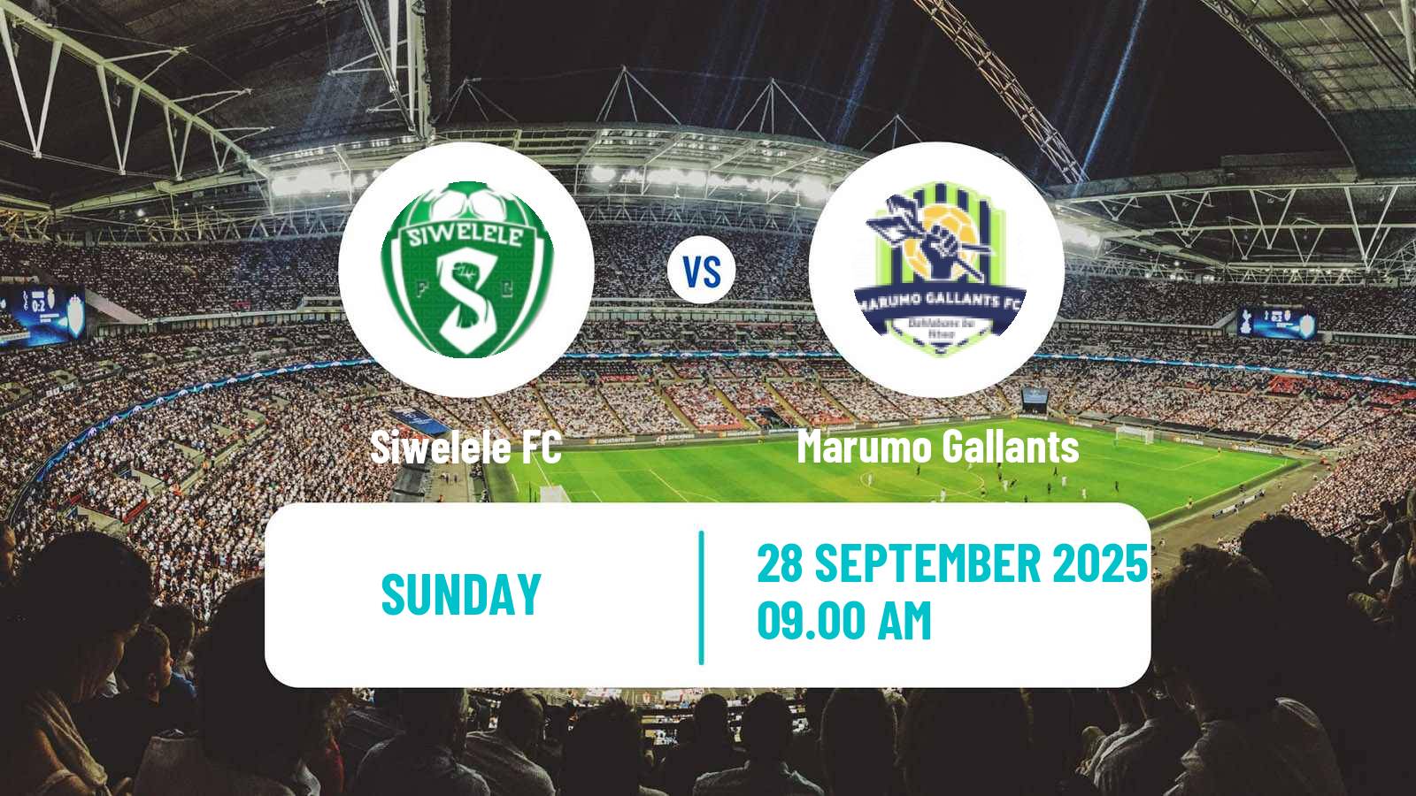Football South African Premier Soccer League Siwelele - Marumo Gallants