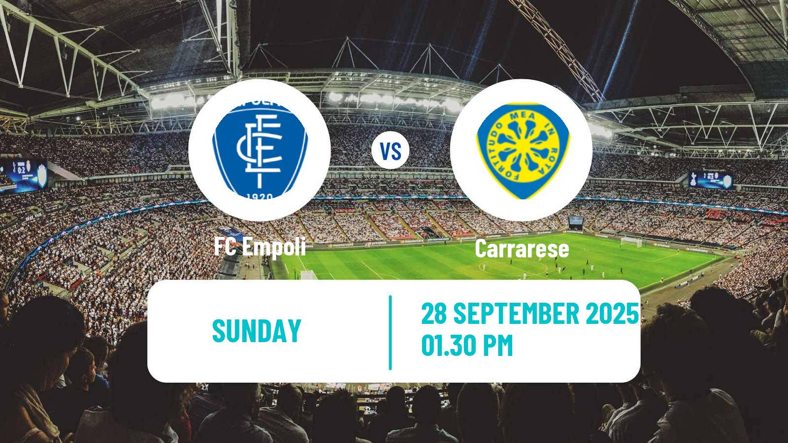 Football Italian Serie B Empoli - Carrarese