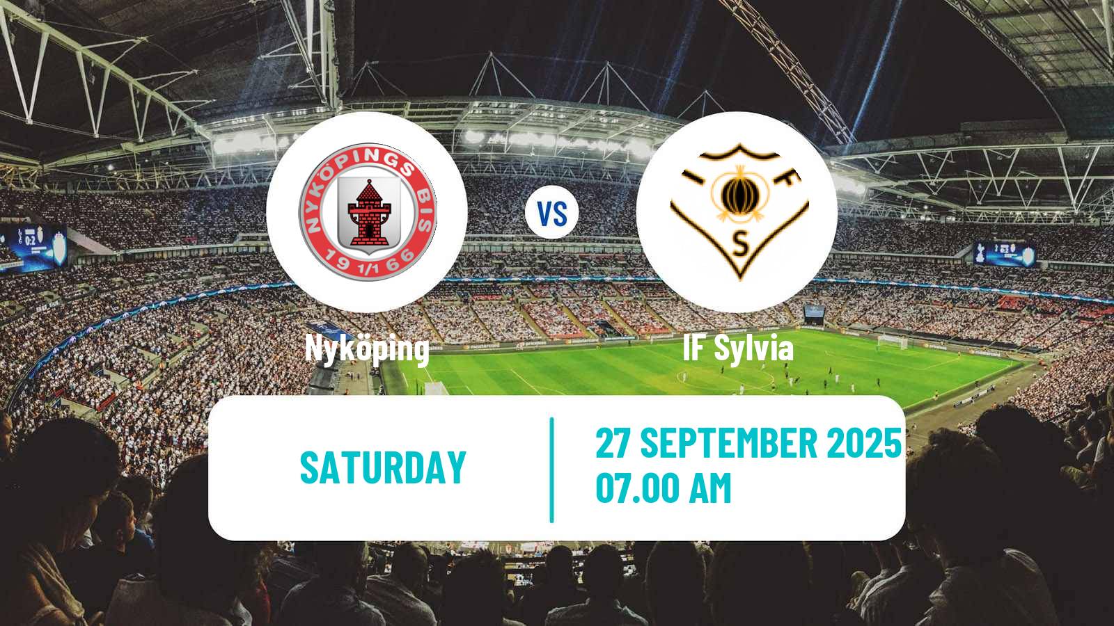 Football Swedish Division 2 - Södra Svealand Nyköping - Sylvia