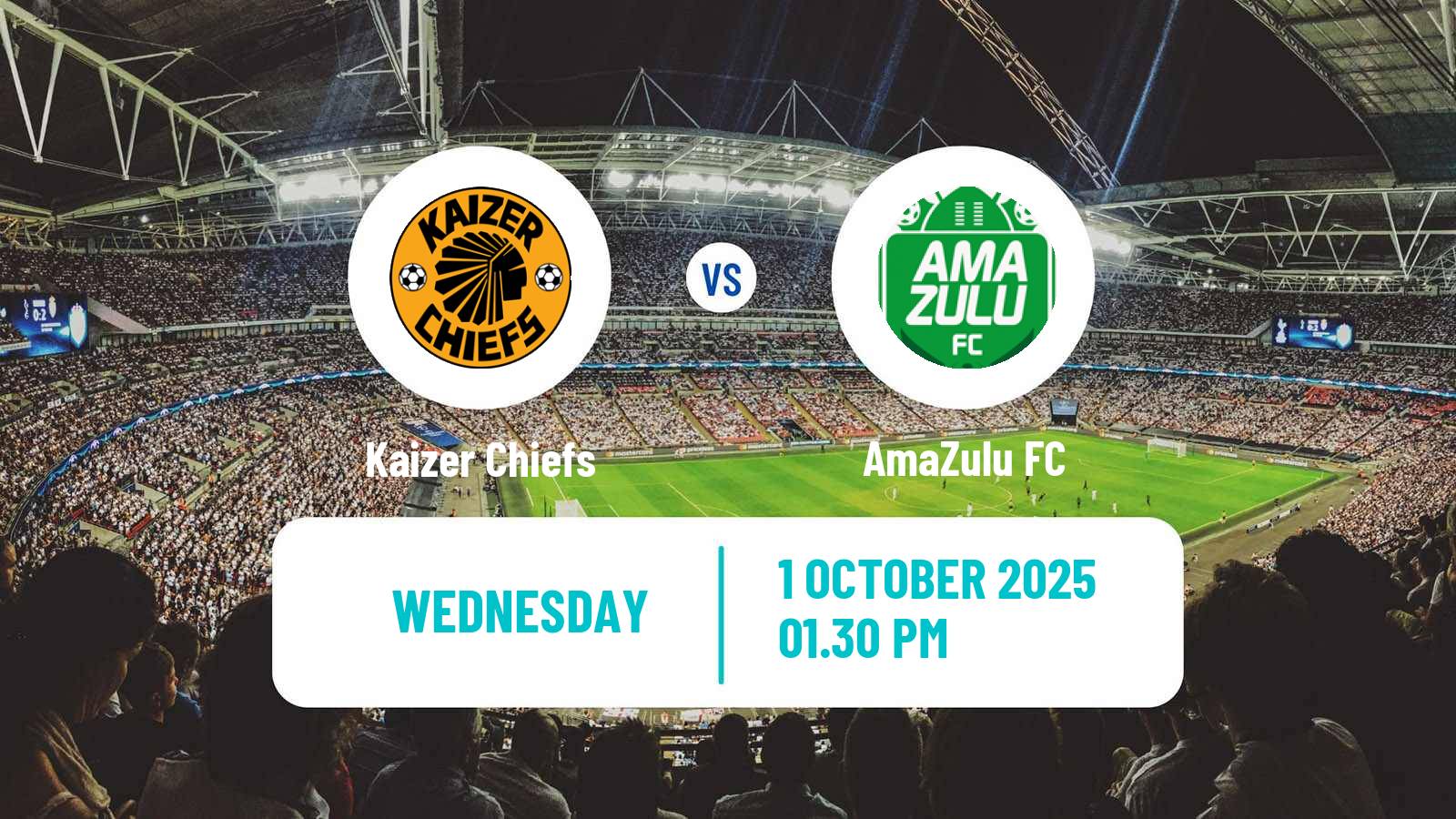 Football South African Premier Soccer League Kaizer Chiefs - AmaZulu