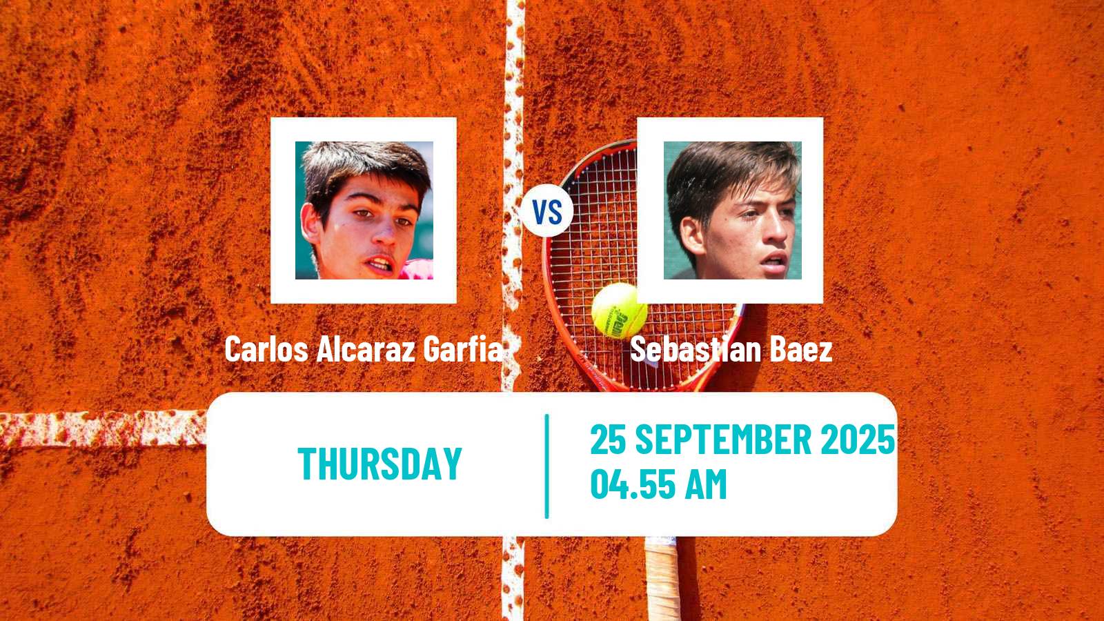 Tennis ATP Tokyo Carlos Alcaraz Garfia - Sebastian Baez