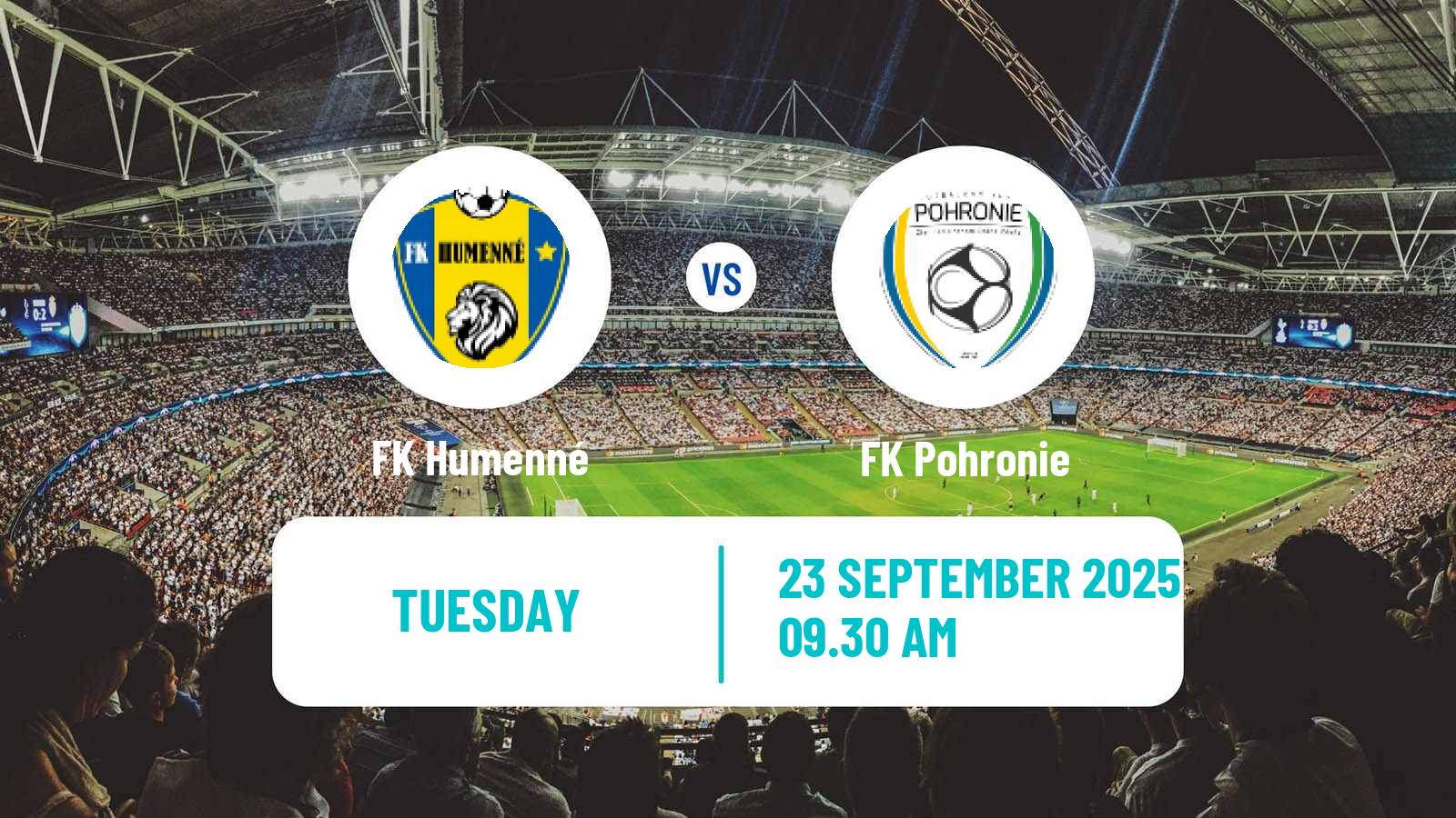 Football Slovak Cup FK Humenné - Pohronie