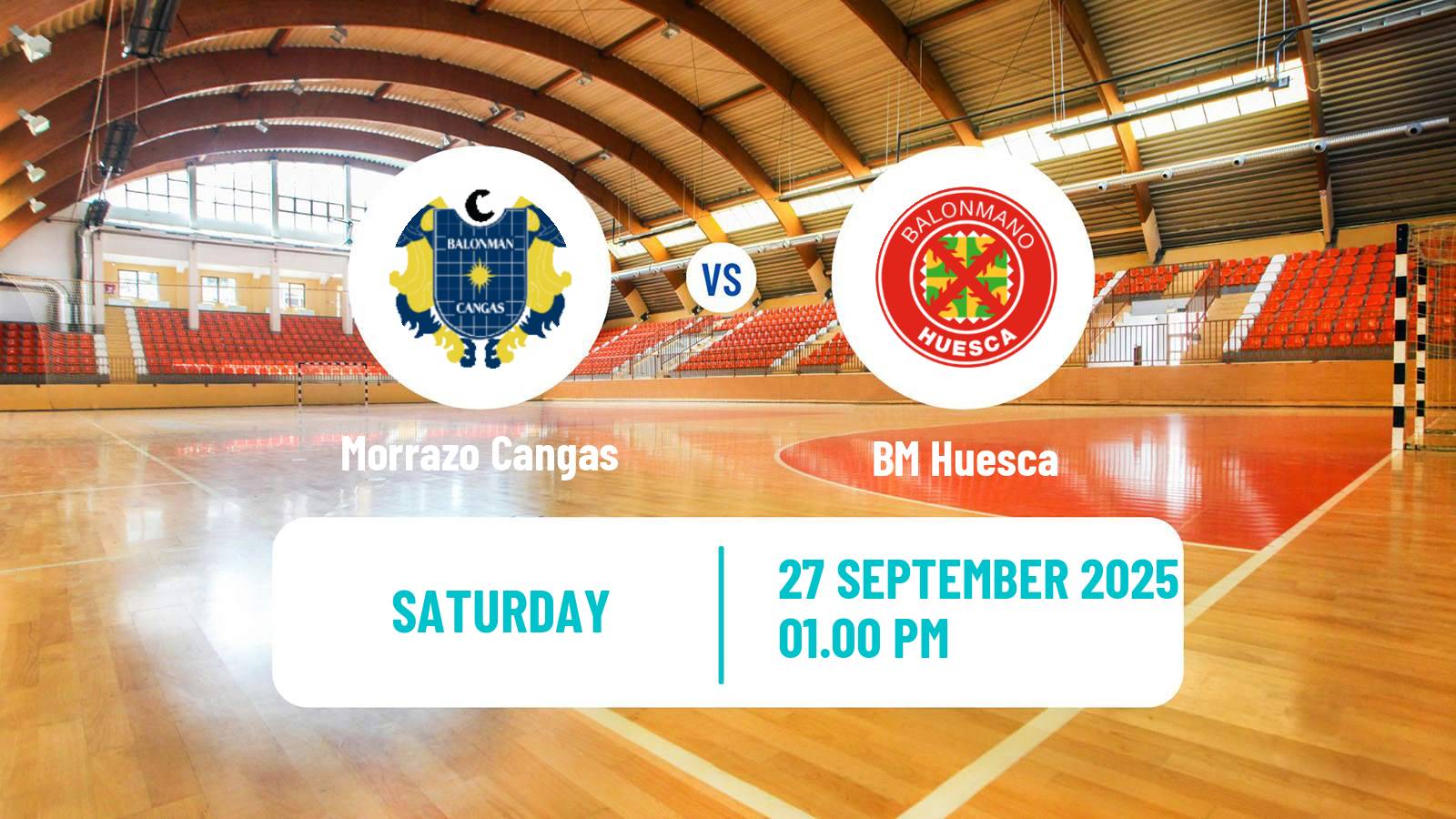 Handball Spanish Liga ASOBAL Morrazo Cangas - BM Huesca