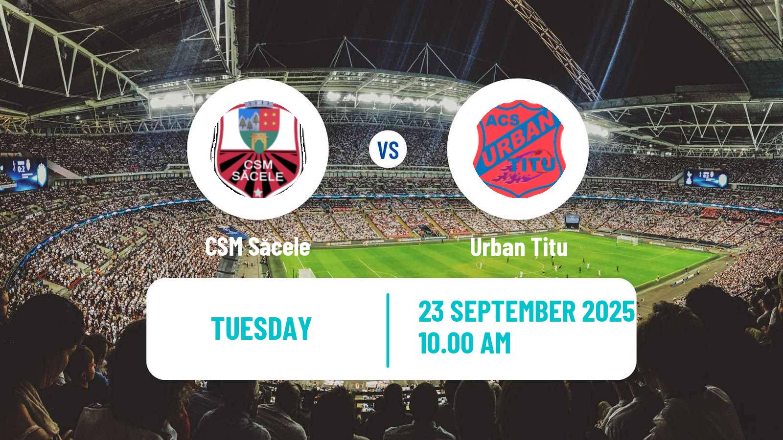 Football Romanian Liga 3 - Seria 4 CSM Săcele - Urban Titu