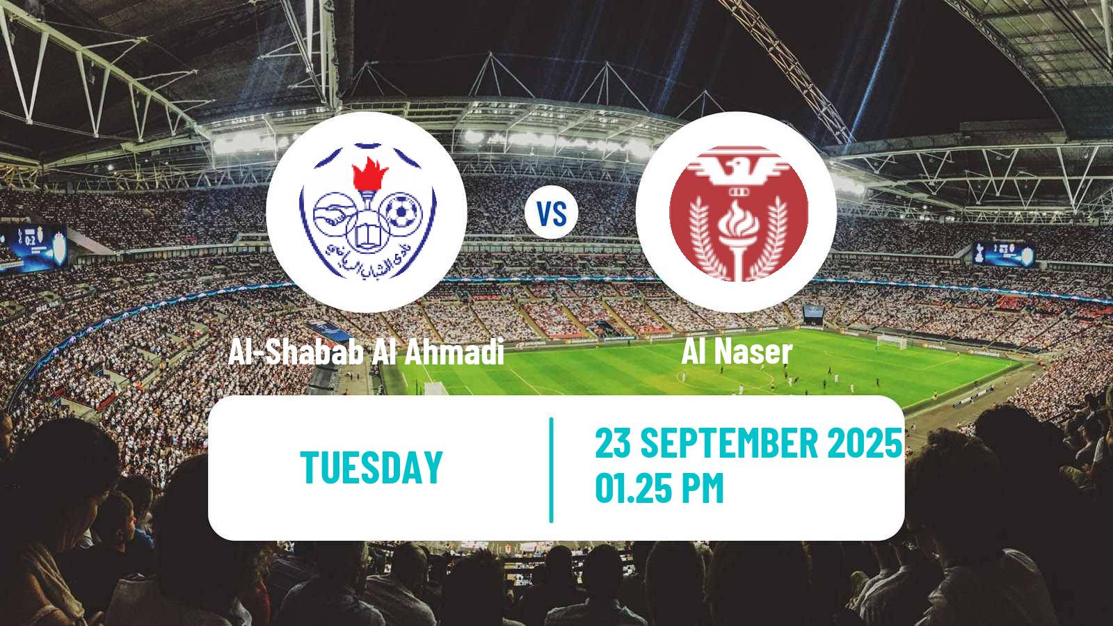 Football Kuwaiti Premier League Al-Shabab Al Ahmadi - Al Naser