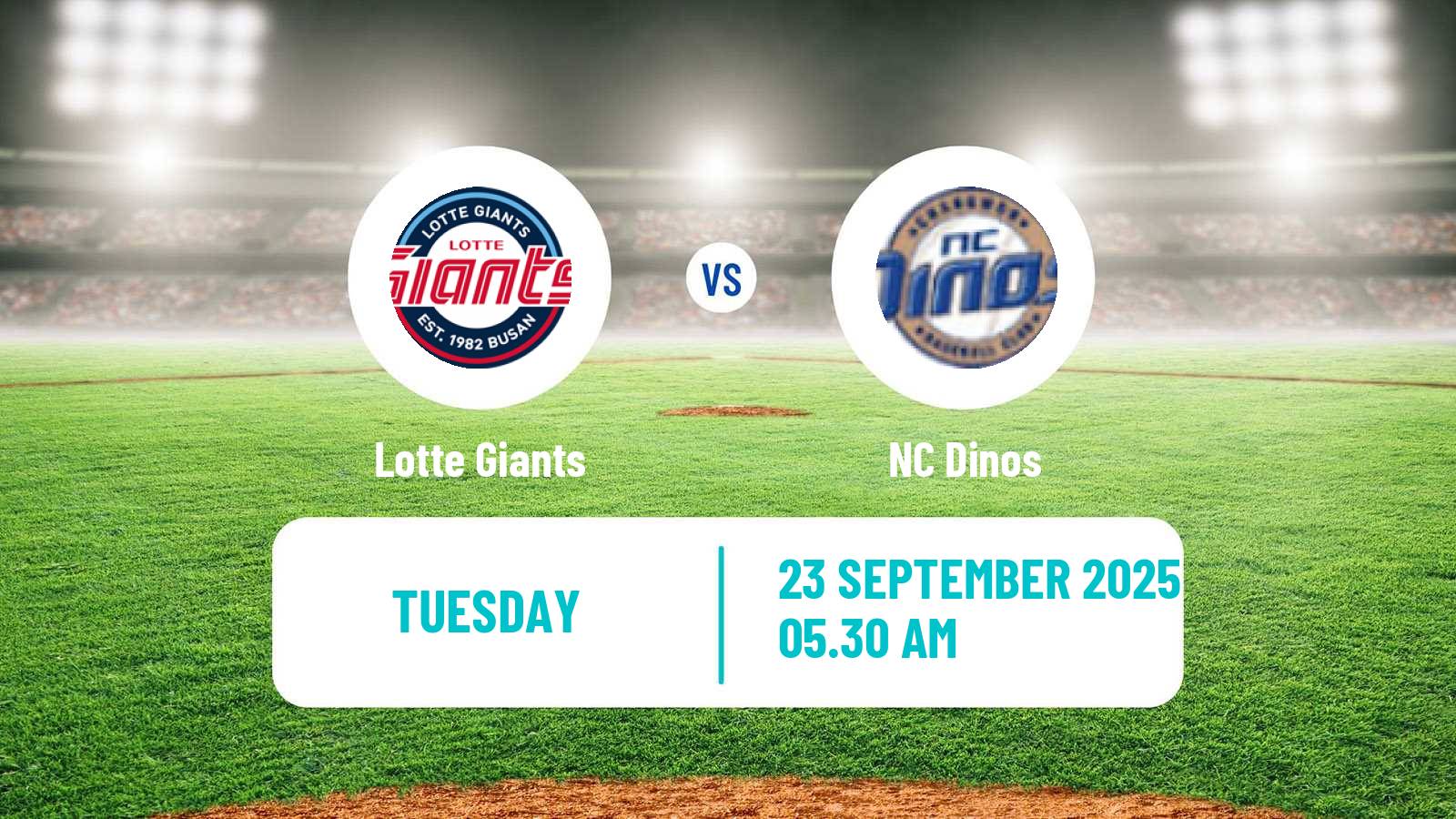 Baseball KBO Lotte Giants - NC Dinos
