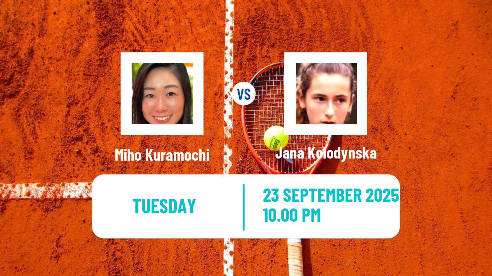 Tennis ITF W100 Incheon Women Miho Kuramochi - Jana Kolodynska