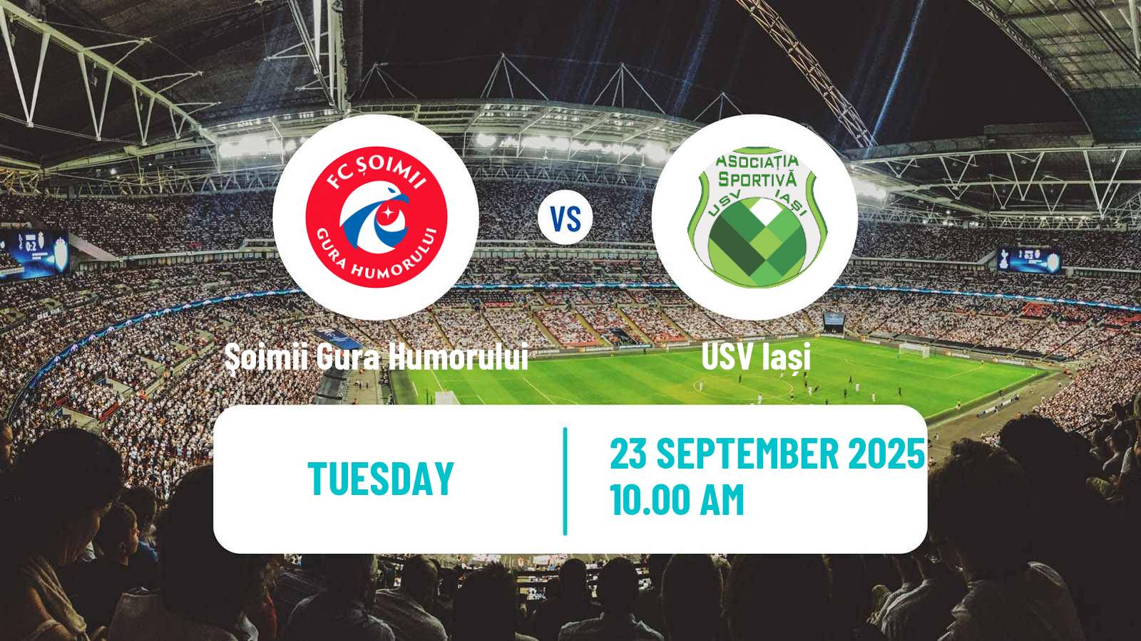 Football Romanian Liga 3 - Seria 1 Şoimii Gura Humorului - USV Iași