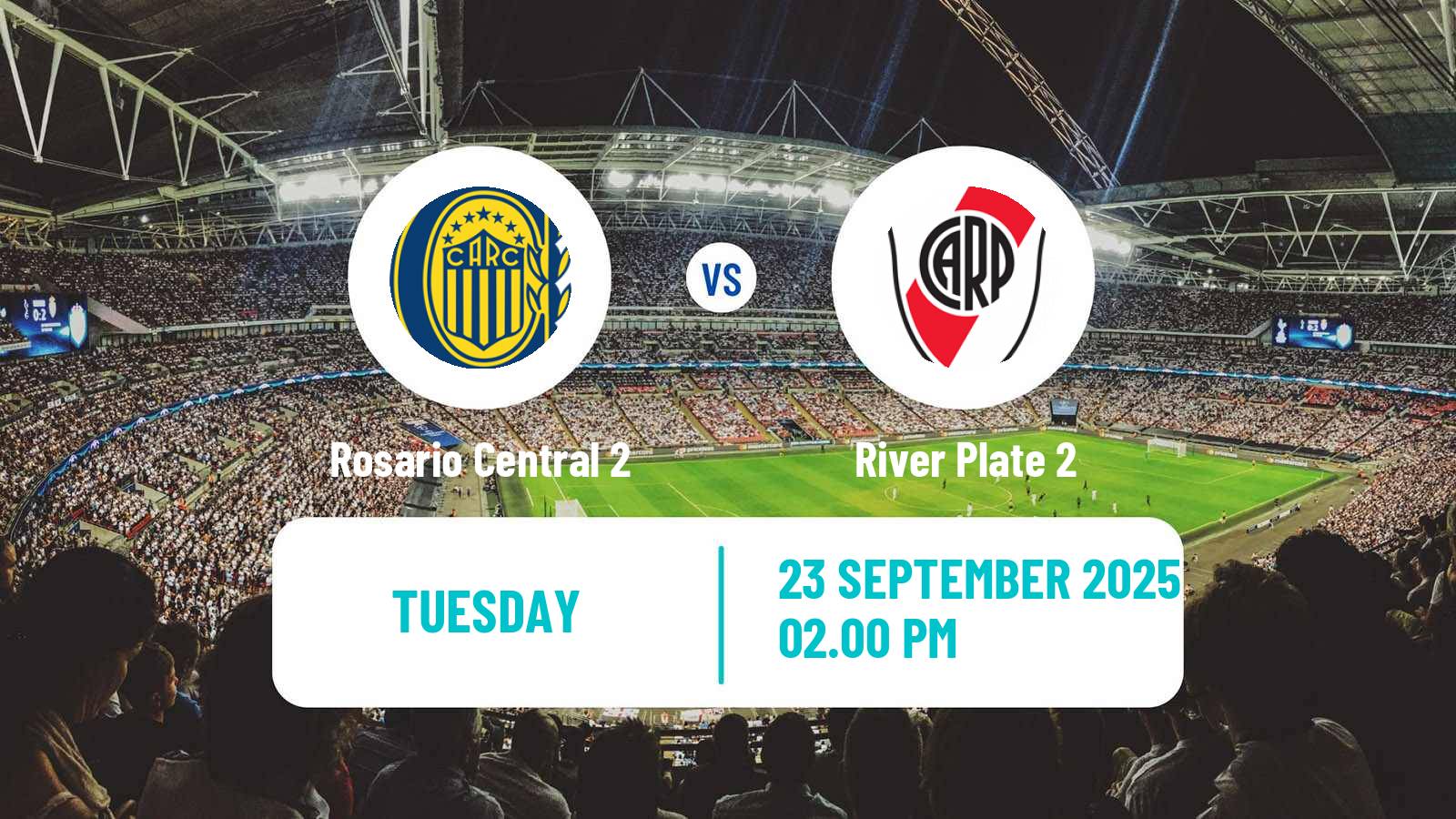 Football Argentinian Reserve League Rosario Central 2 - River Plate 2