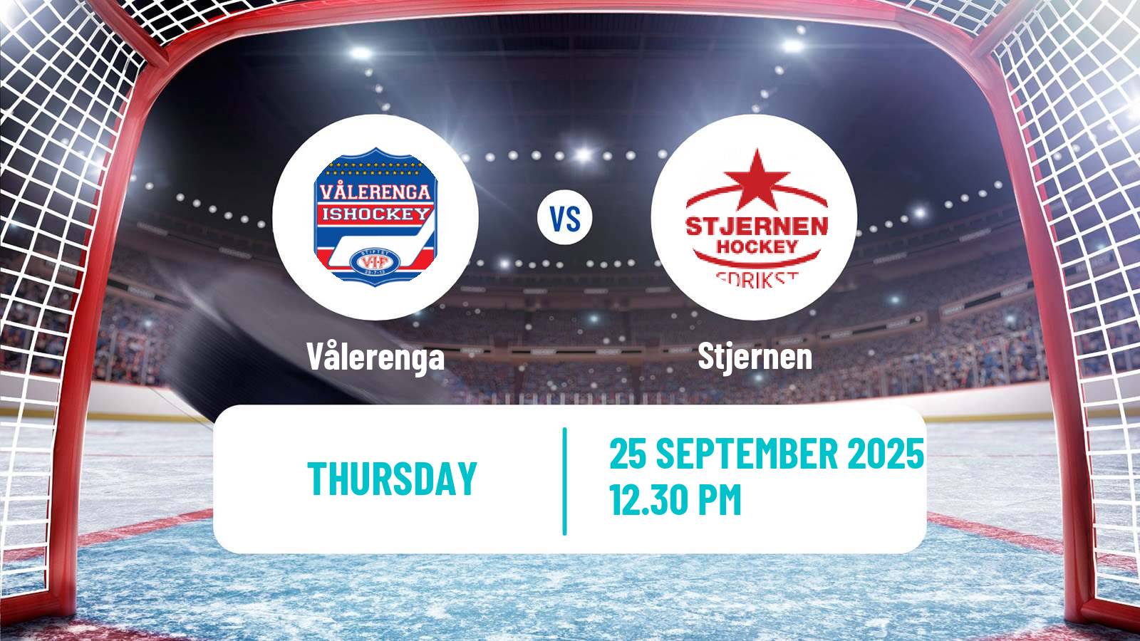 Hockey Norwegian Ligaen Hockey Vålerenga - Stjernen