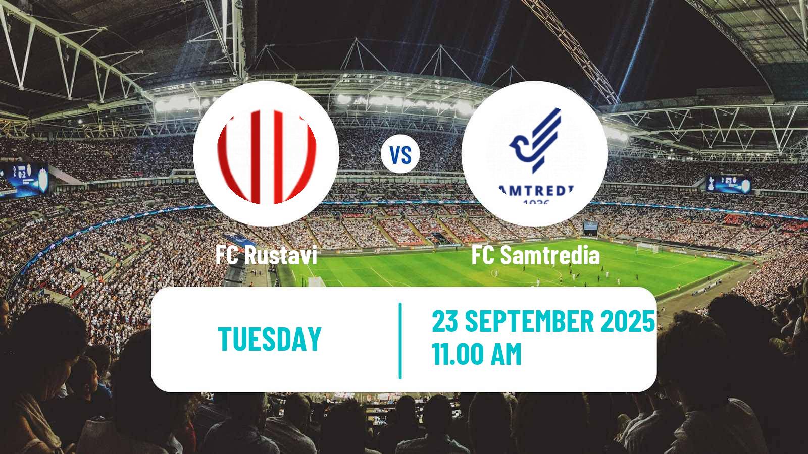 Football Georgian Cup Rustavi - Samtredia