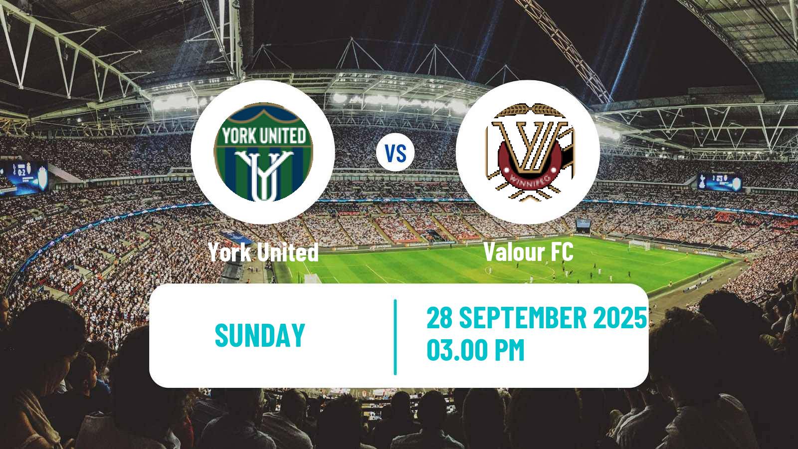 Football Canadian Premier League York United - Valour