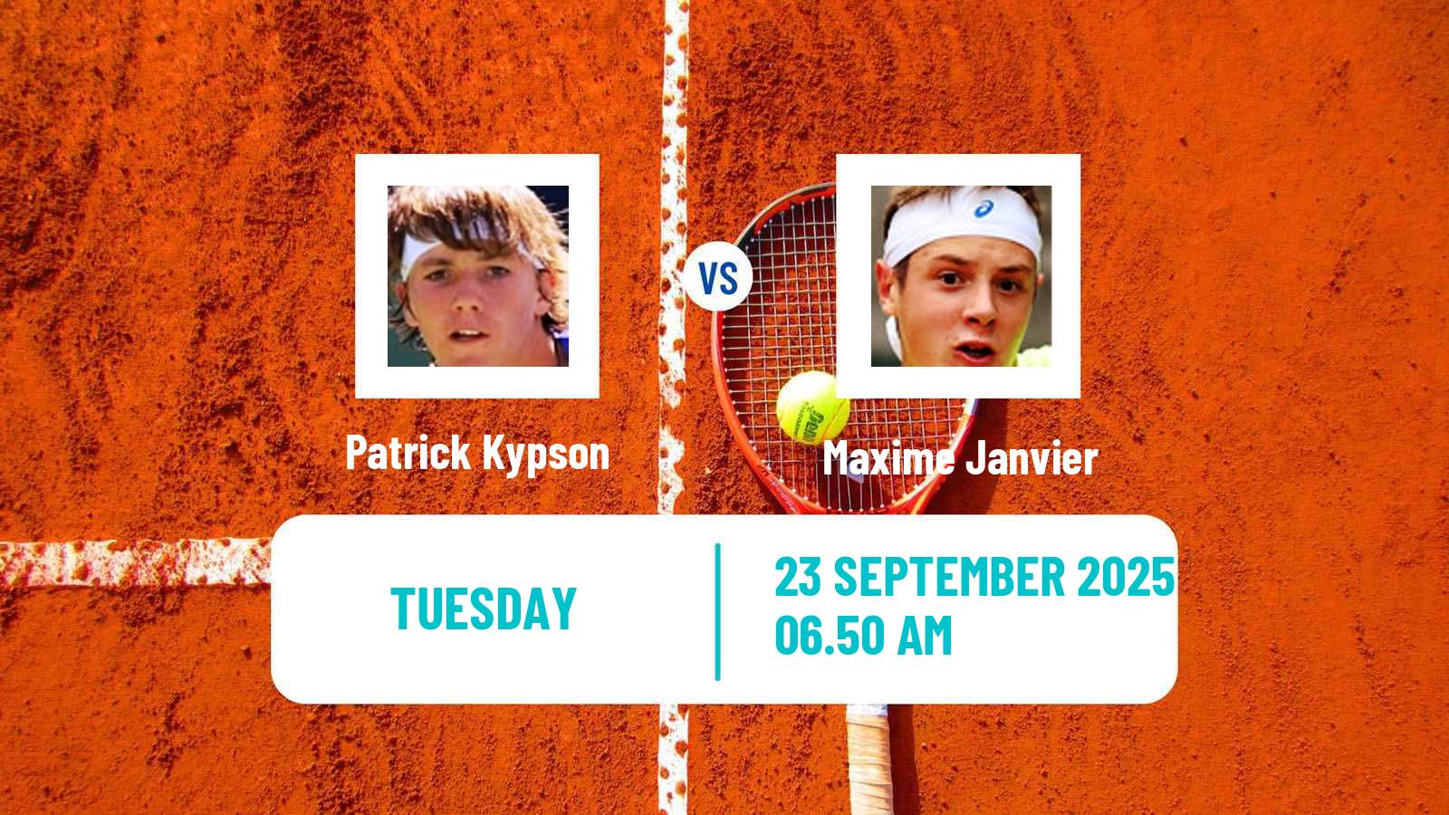 Tennis Orleans Challenger Men Patrick Kypson - Maxime Janvier
