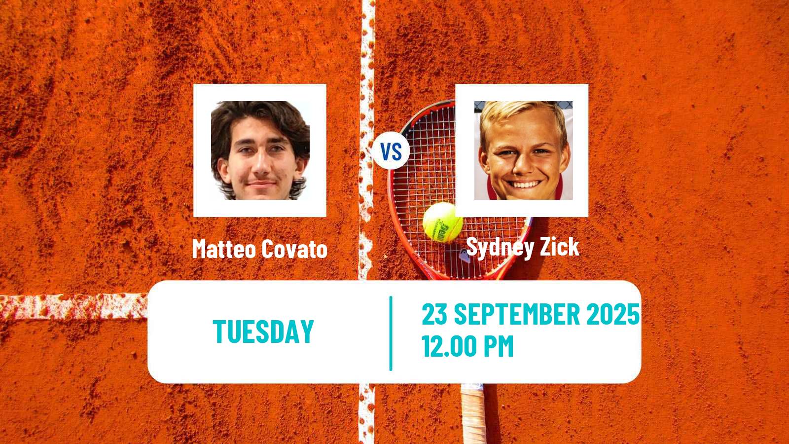 Tennis ITF M15 Forbach Men Matteo Covato - Sydney Zick