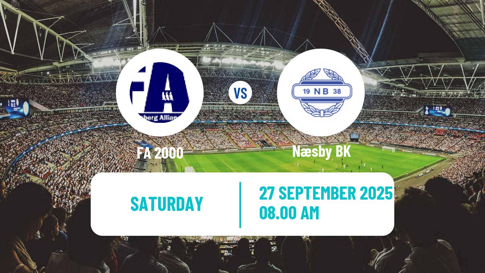 Football Danish 3 Division FA 2000 - Næsby