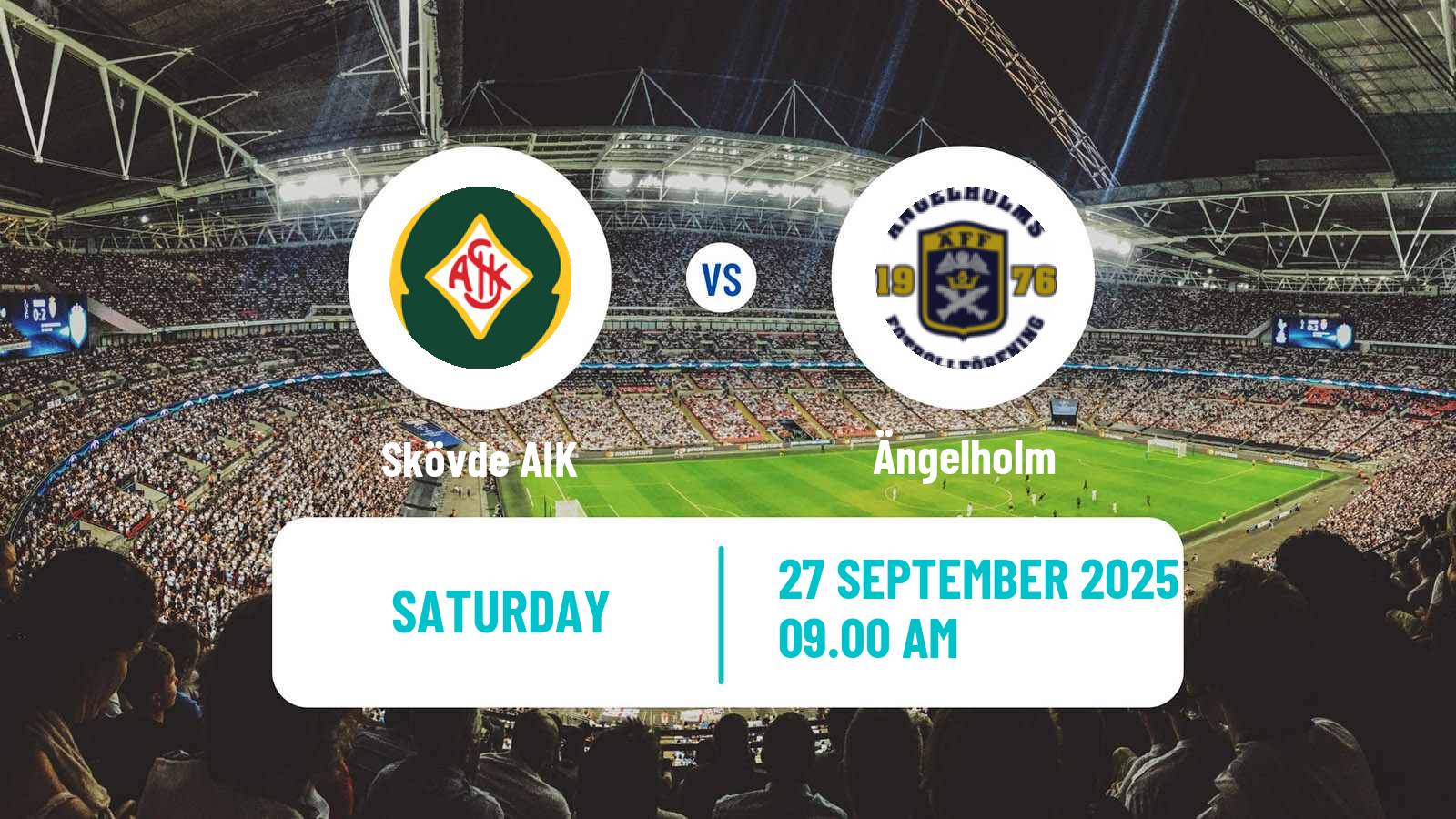 Football Swedish Division 1 Södra Skövde AIK - Ängelholm